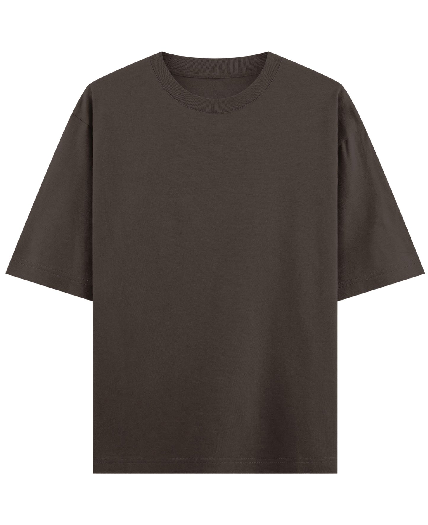 Coffee Oversized T-Shirt Front Design