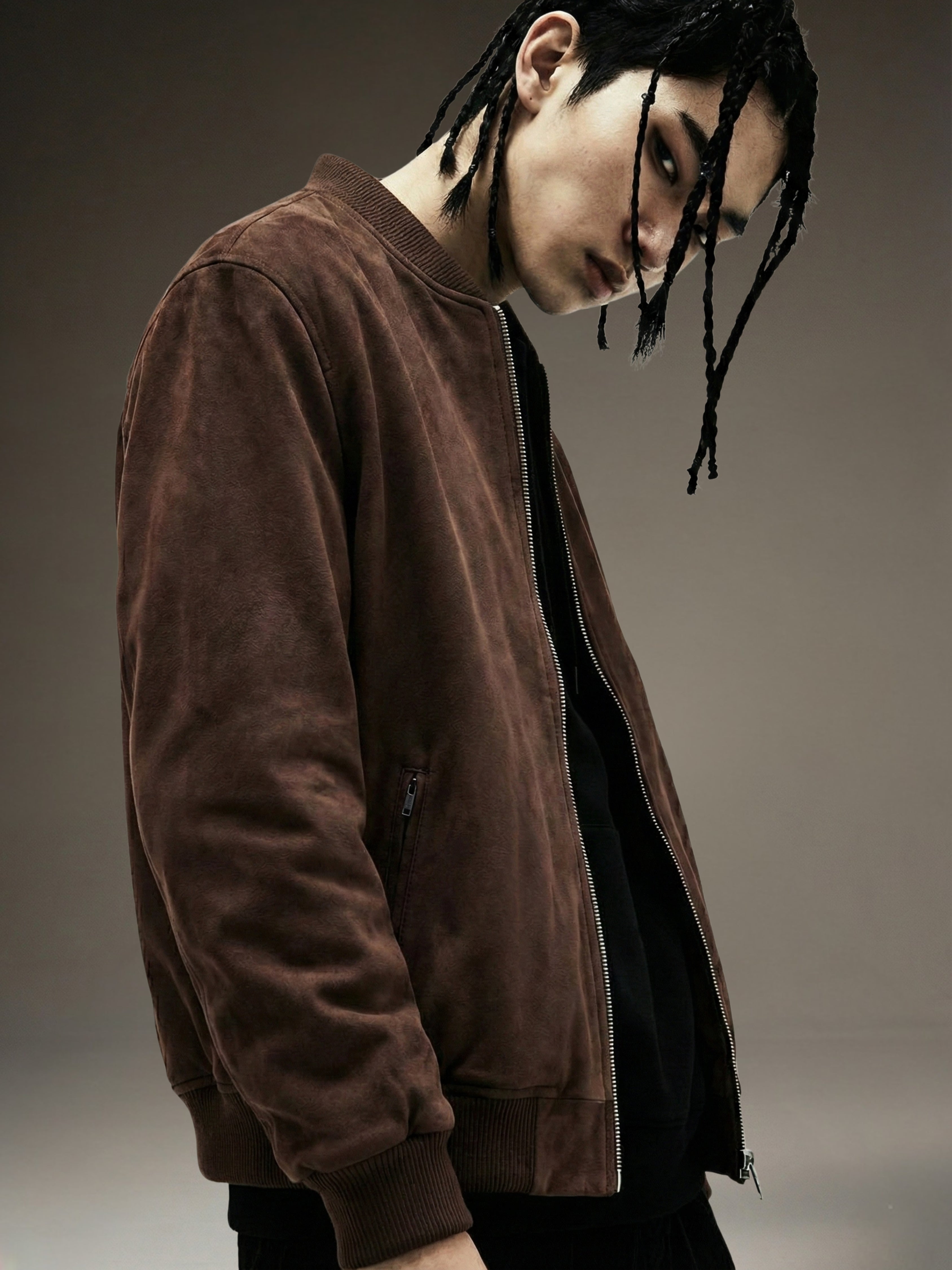 Brown Suede Jacket