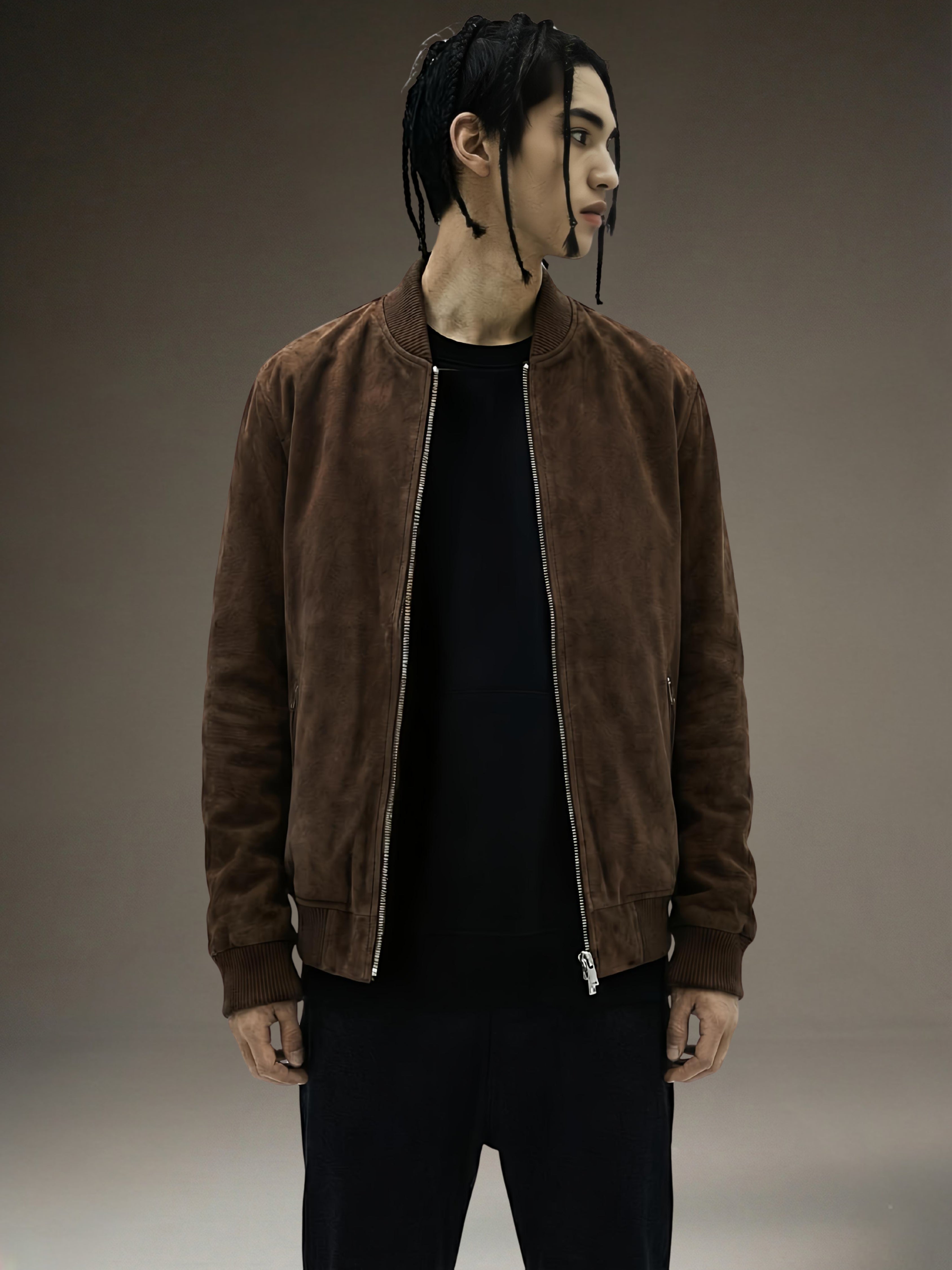 Brown Suede Jacket