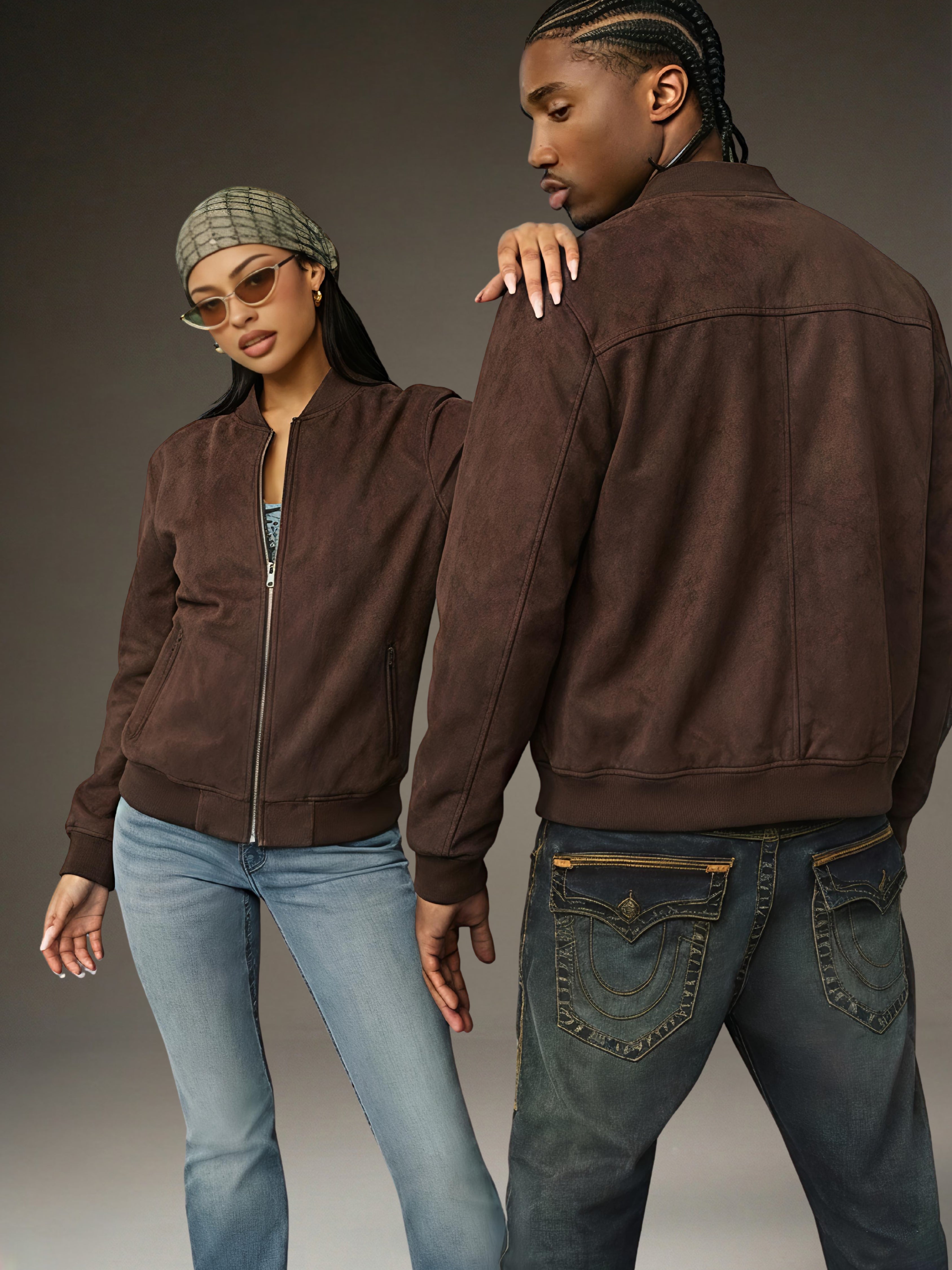 Brown Suede Jacket