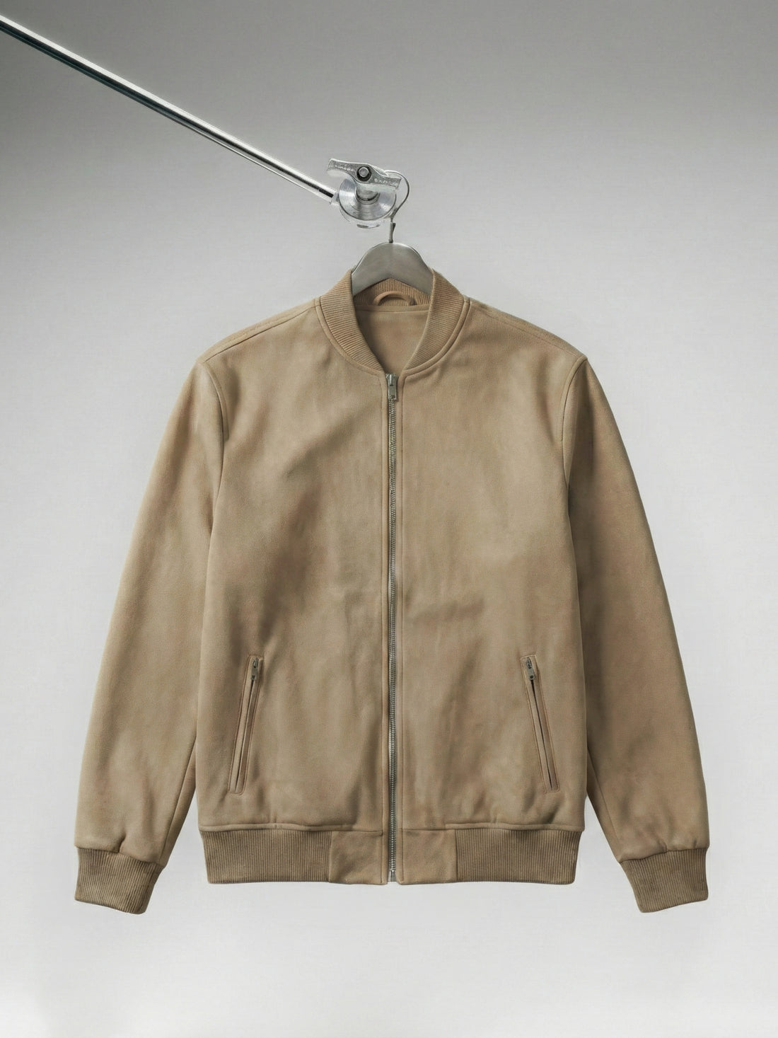 Beige Suede Jacket