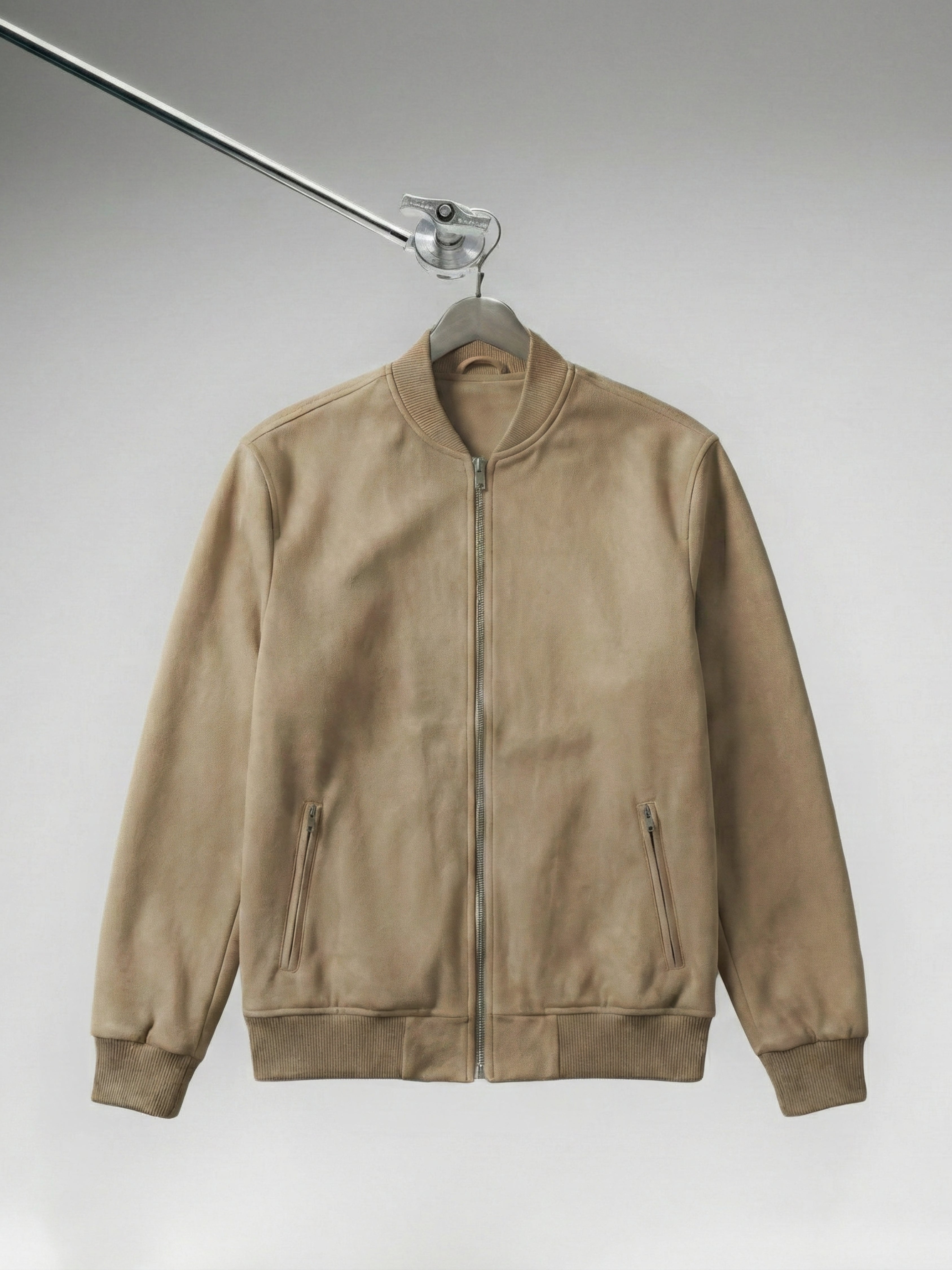 Beige Suede Jacket