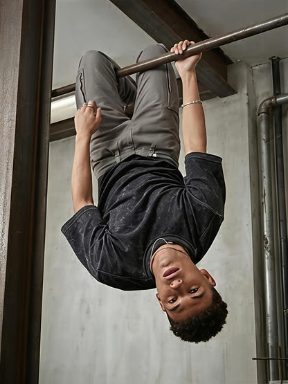 Black Glow Oversezed Tee