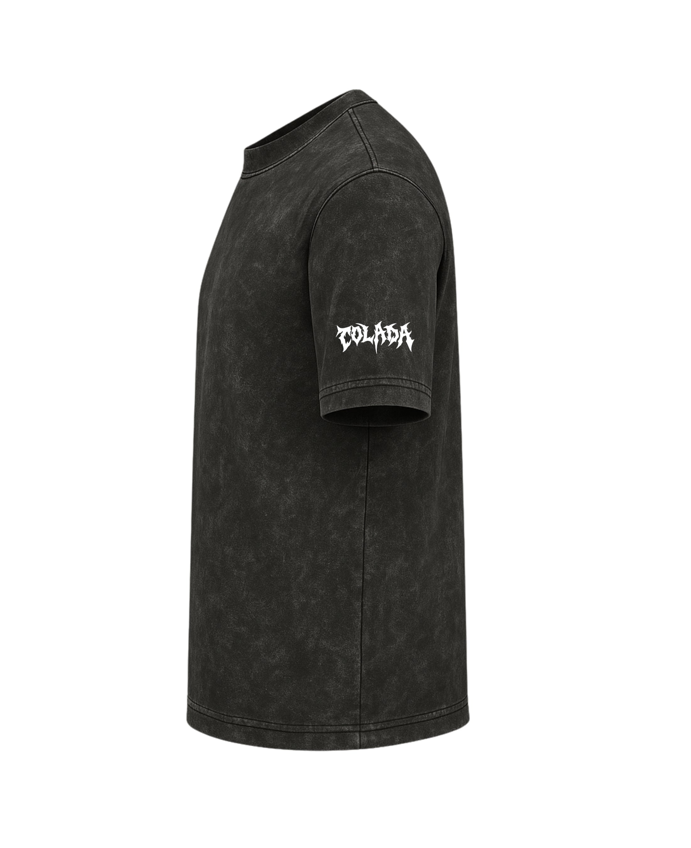 Black Acid Oversized Tee