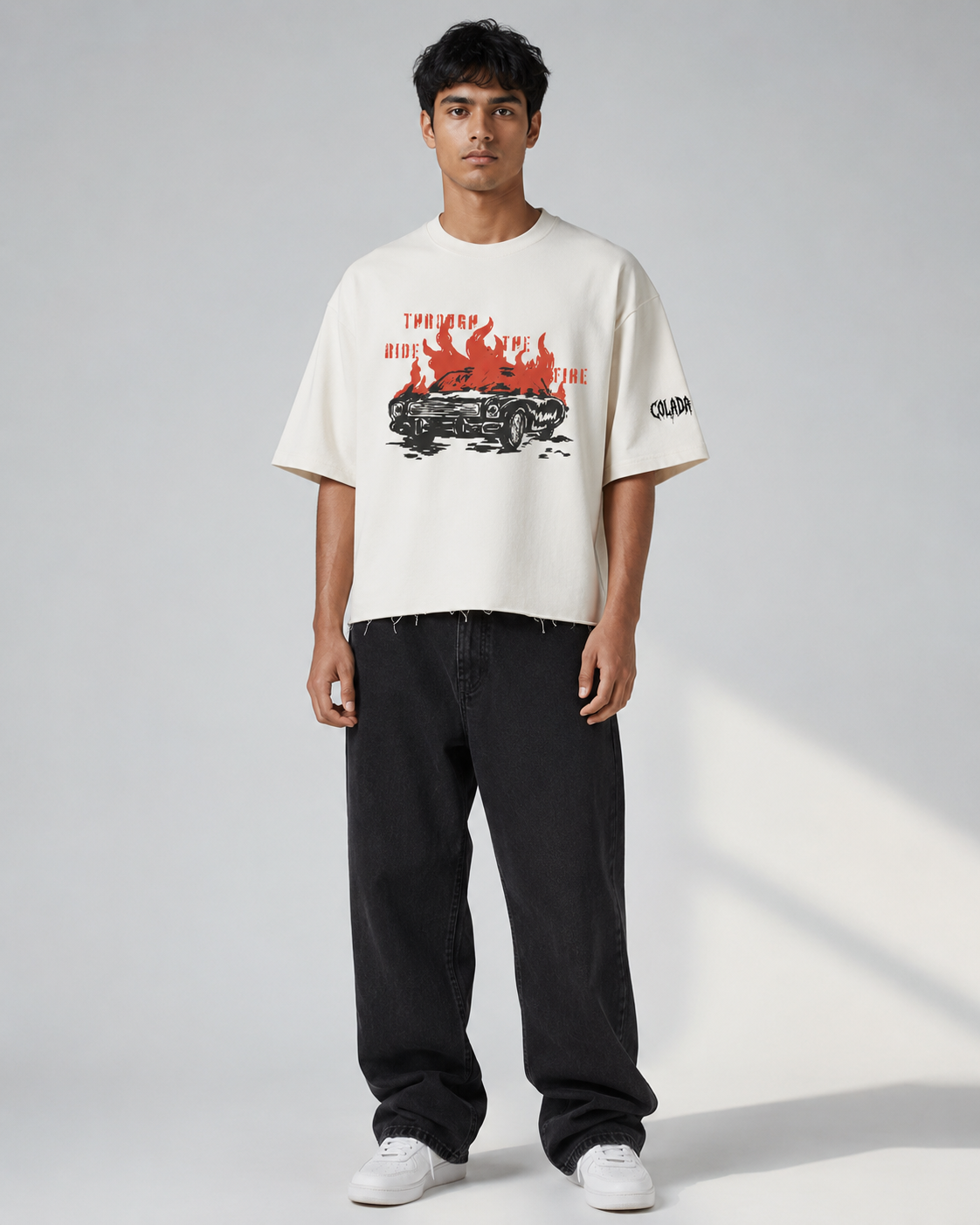 Ride Offwhite Boxy Fit Tee
