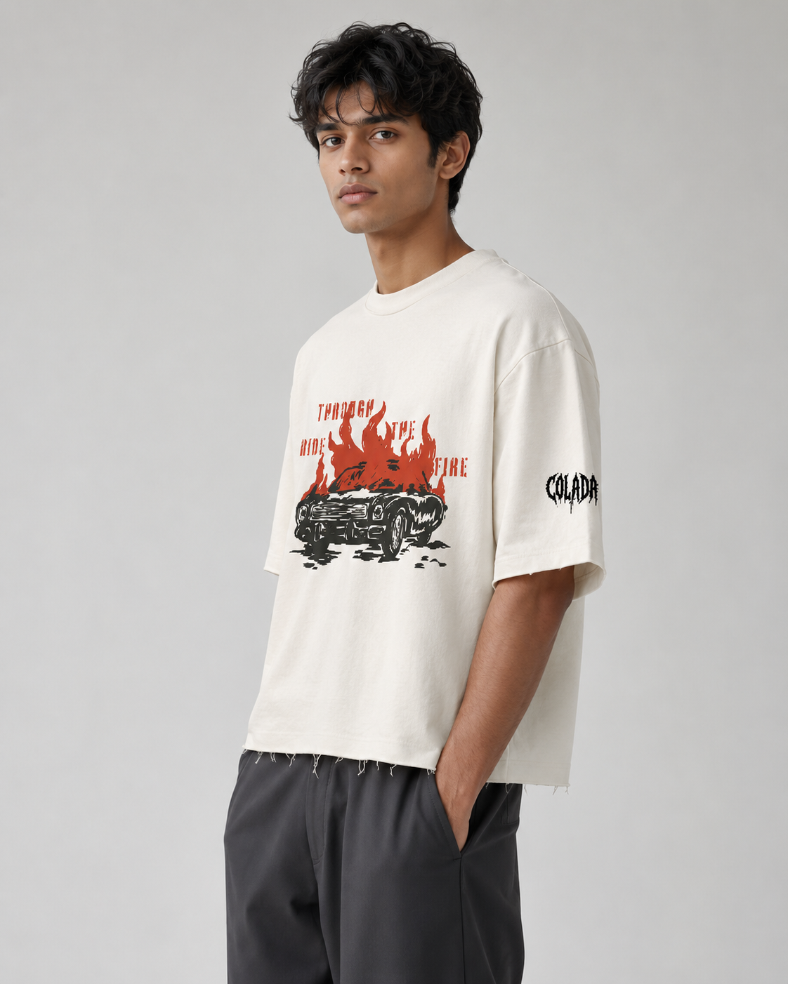 Ride Offwhite Boxy Fit Tee