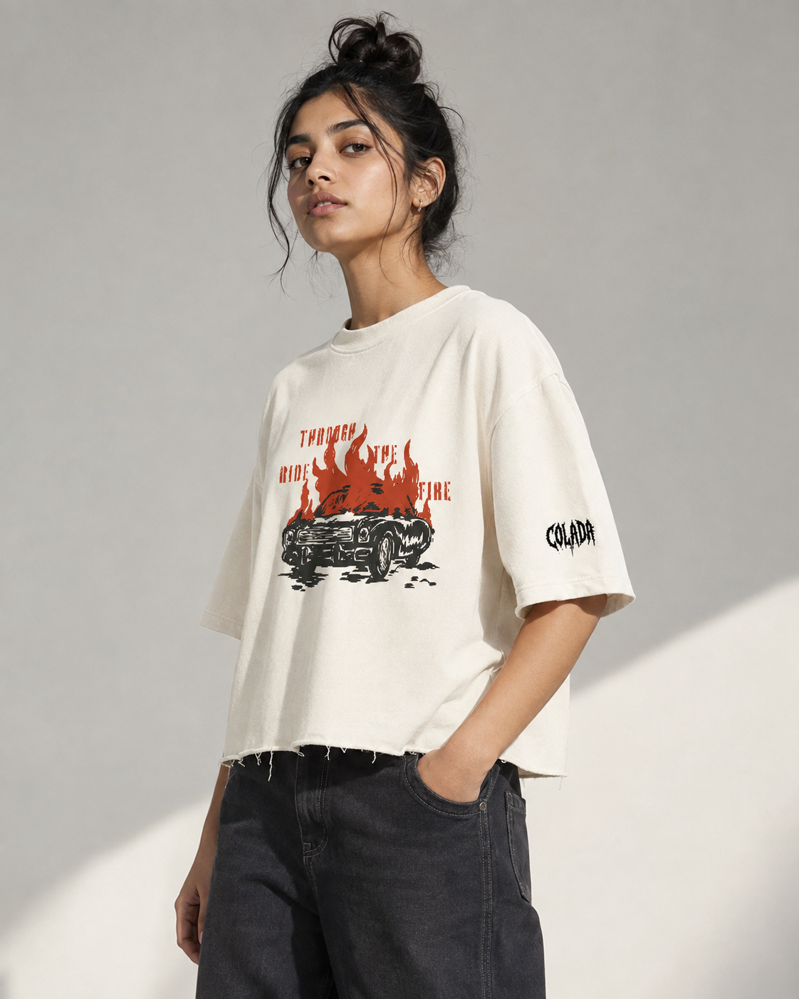 Ride Offwhite Boxy Fit Tee