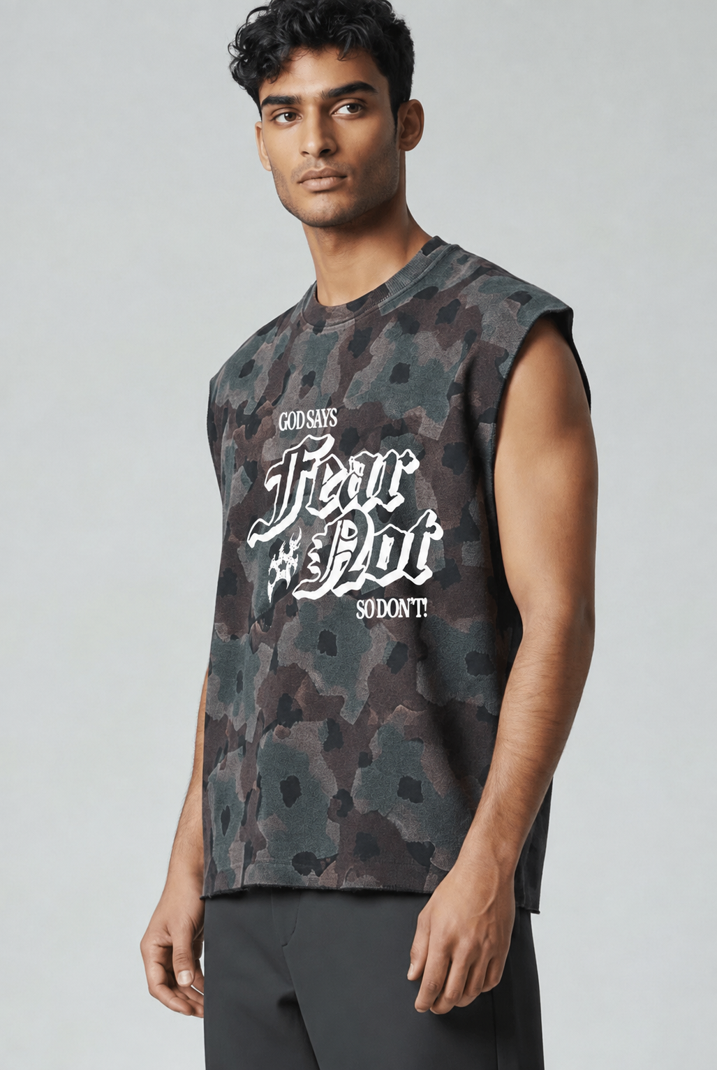 Camo Fade Tank Top