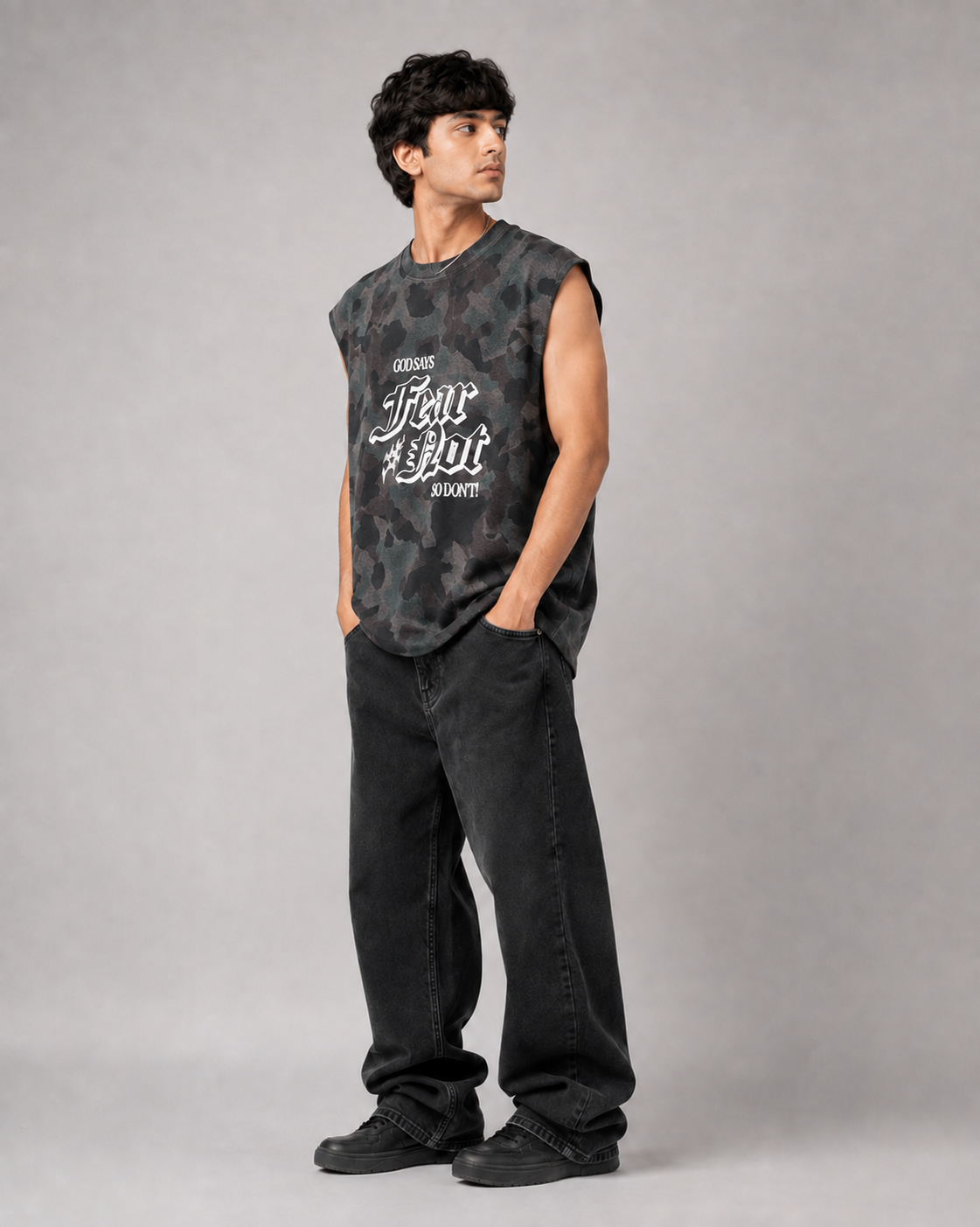 Camo Fade Tank Top