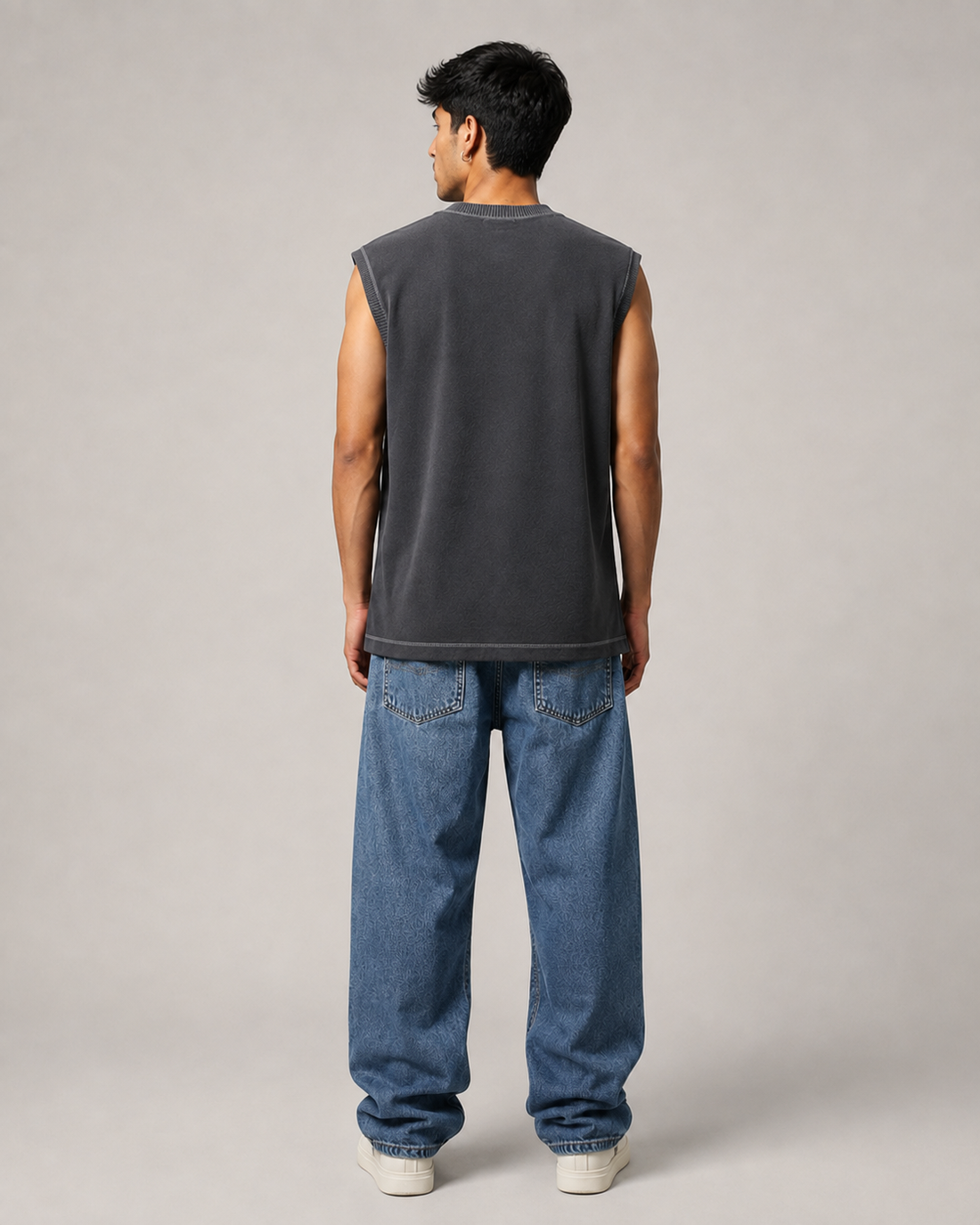 Charcoal Grey Oversized Tank