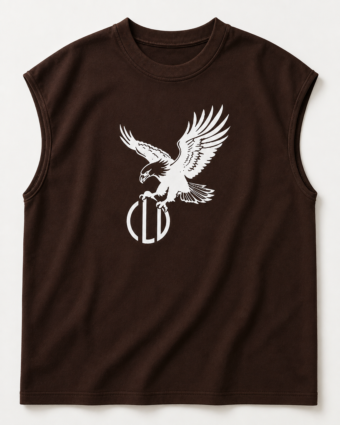 Chocolate Brown Oversized Tank