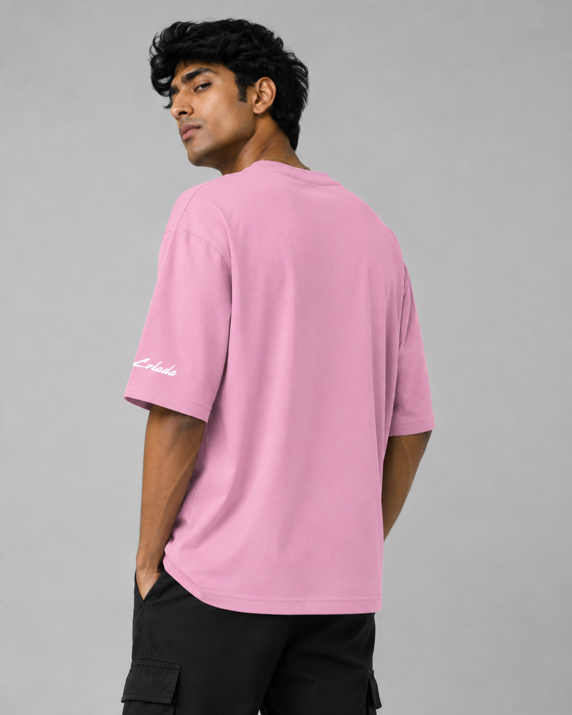 Good Things Baby Pink Oversized Tee