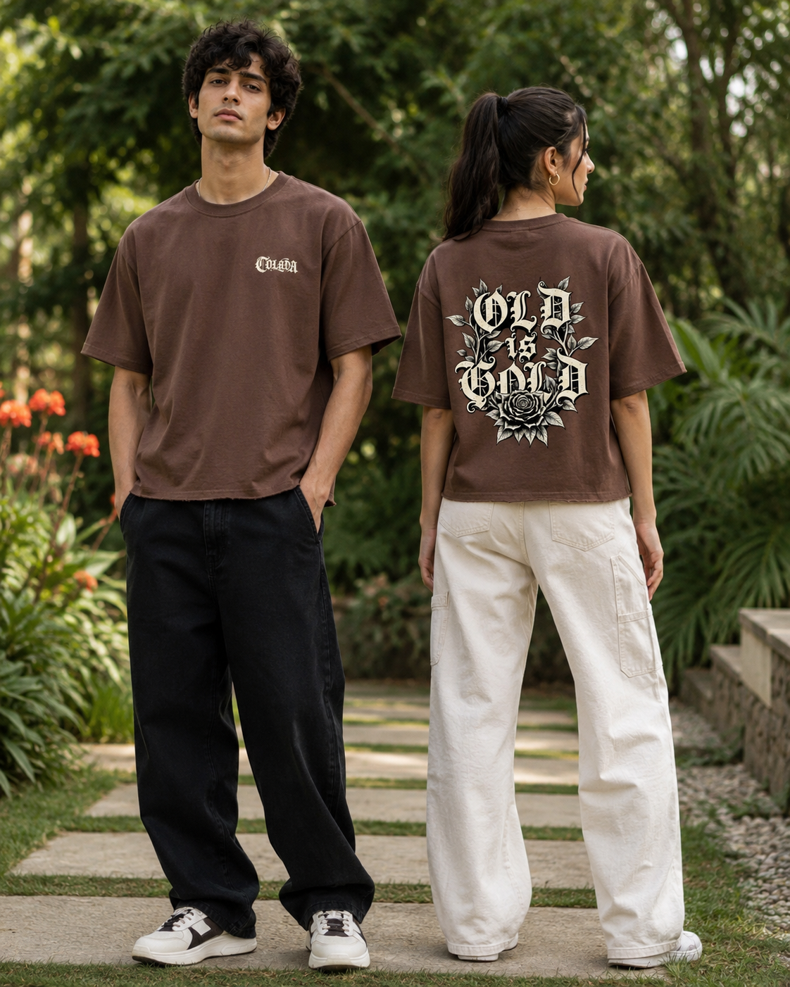 Old Is Gold Boxy Fit Tee