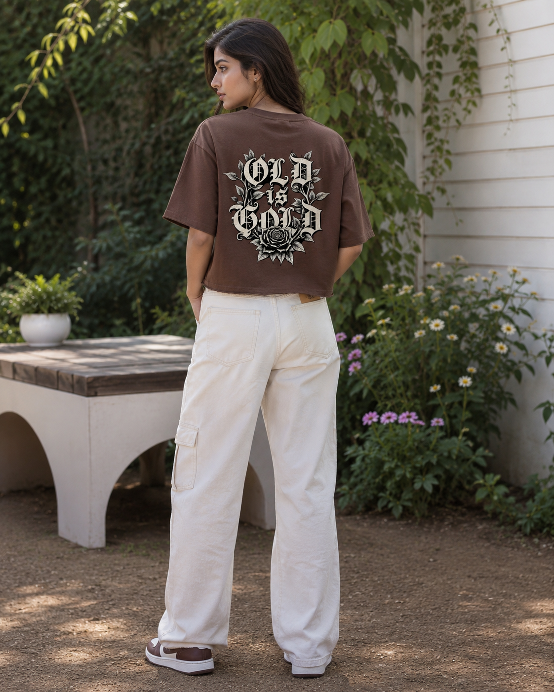 Old Is Gold Boxy Fit Tee