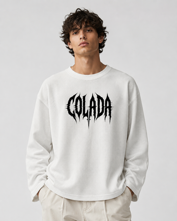 Off-White Waffle Knit Oversized Tshirt