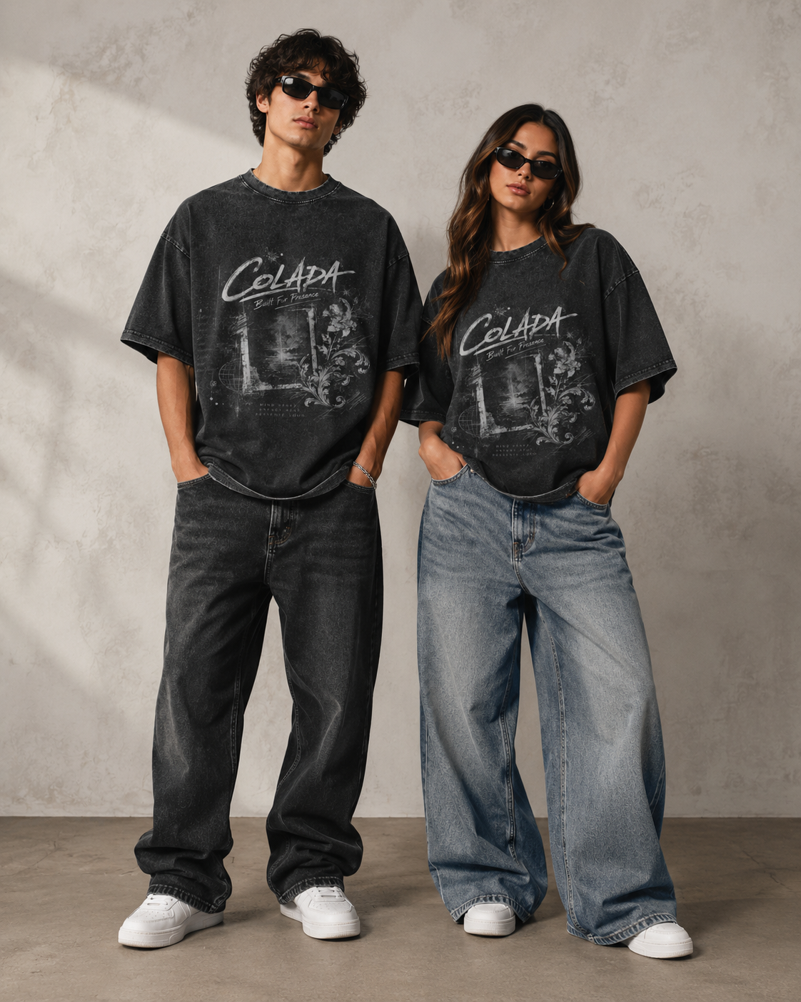 Colada Vintage Wash Oversized Tee