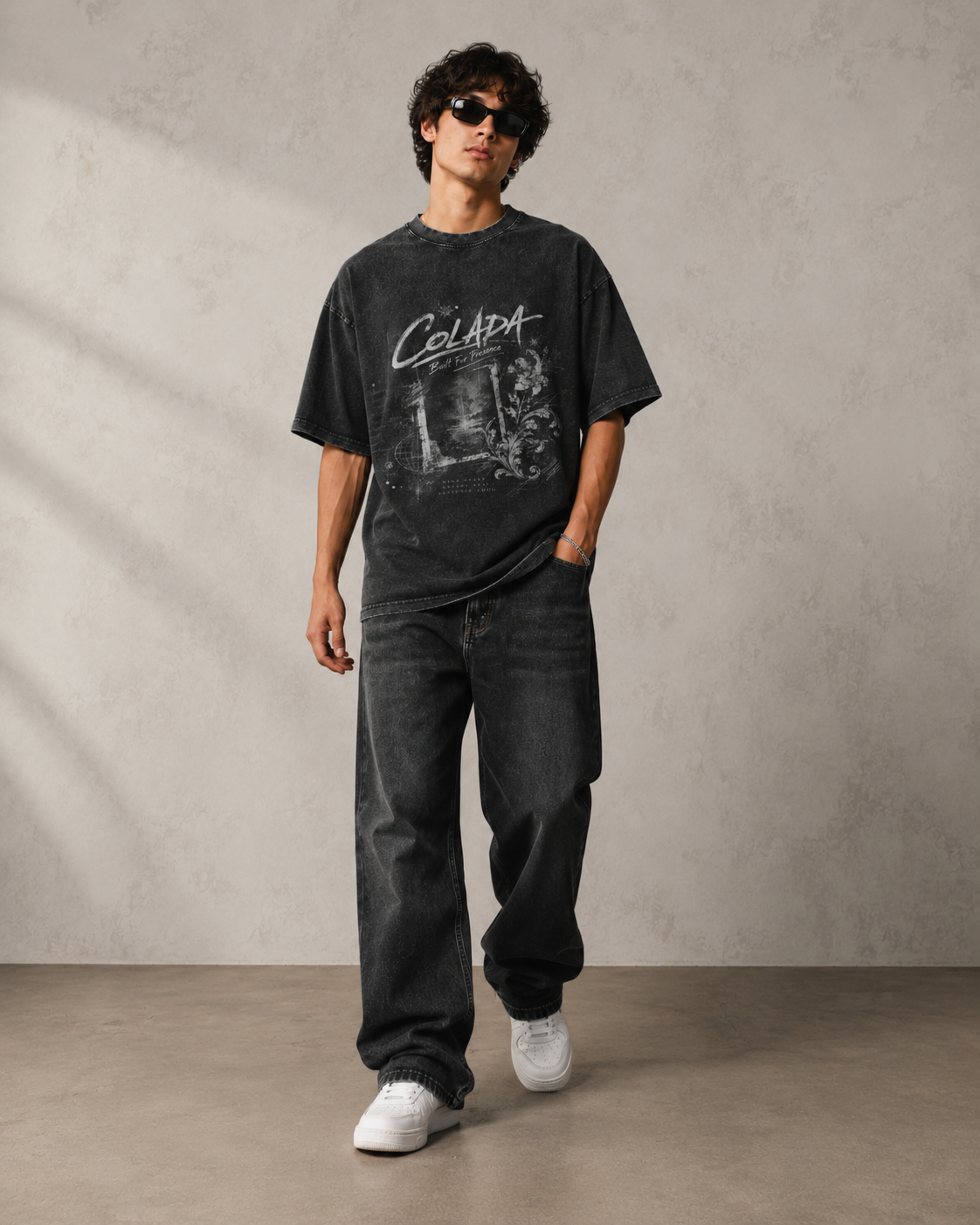 Colada Vintage Wash Oversized Tee
