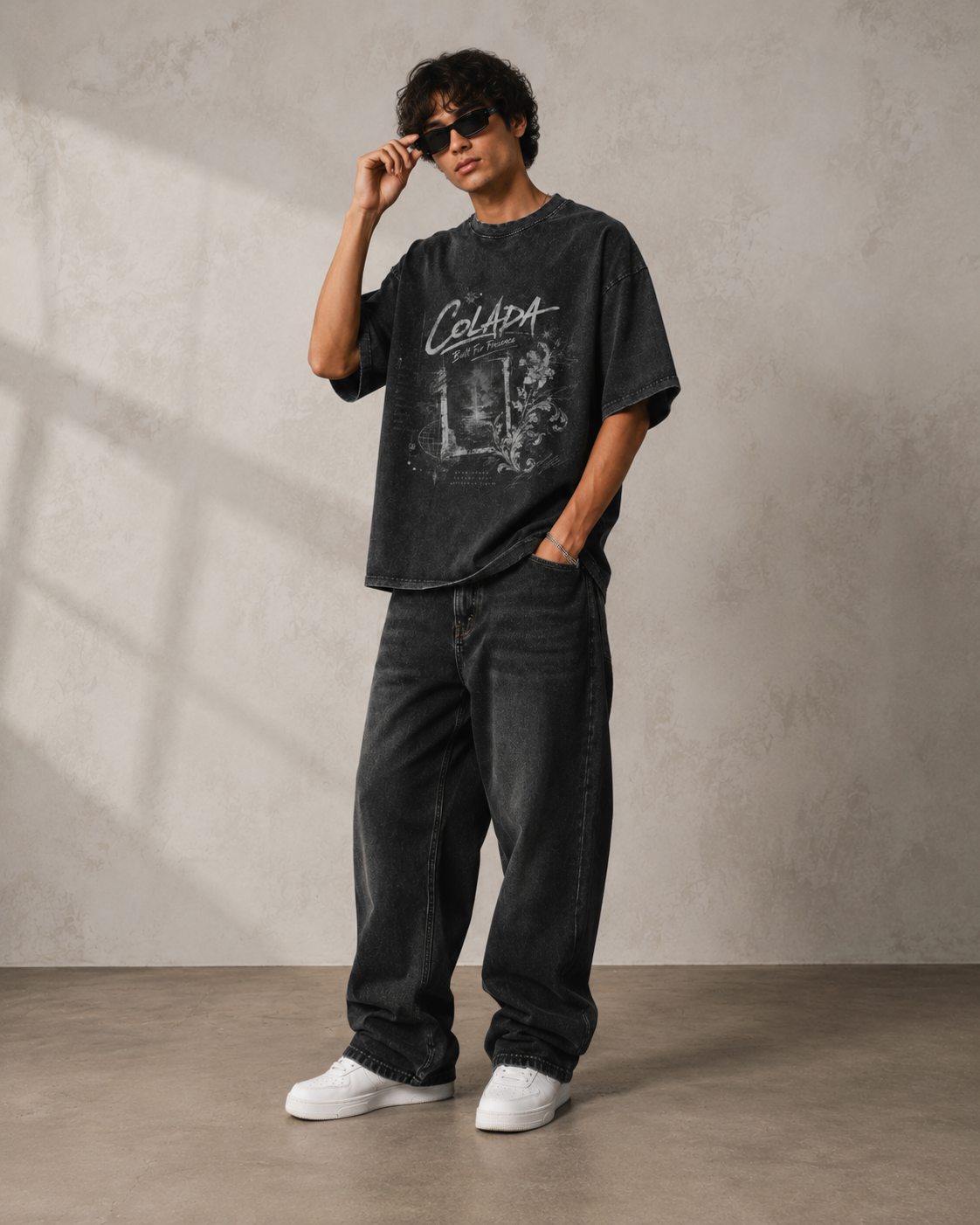 Colada Vintage Wash Oversized Tee