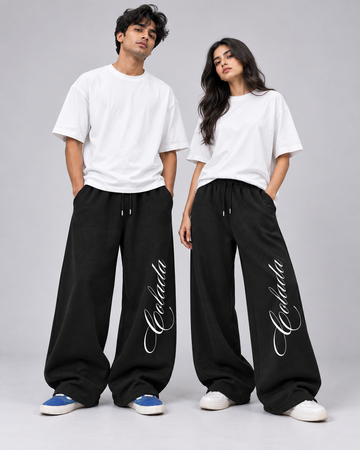 Black Baggy Sweatpants