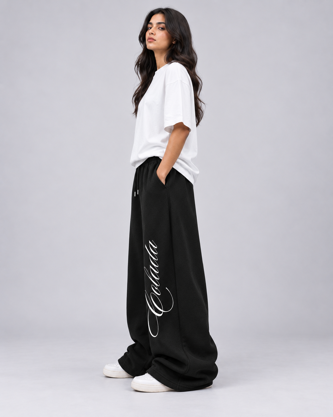 Black Baggy Sweatpants