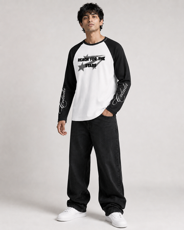 Reach for the Stars Full-Sleeve Waffle Tee