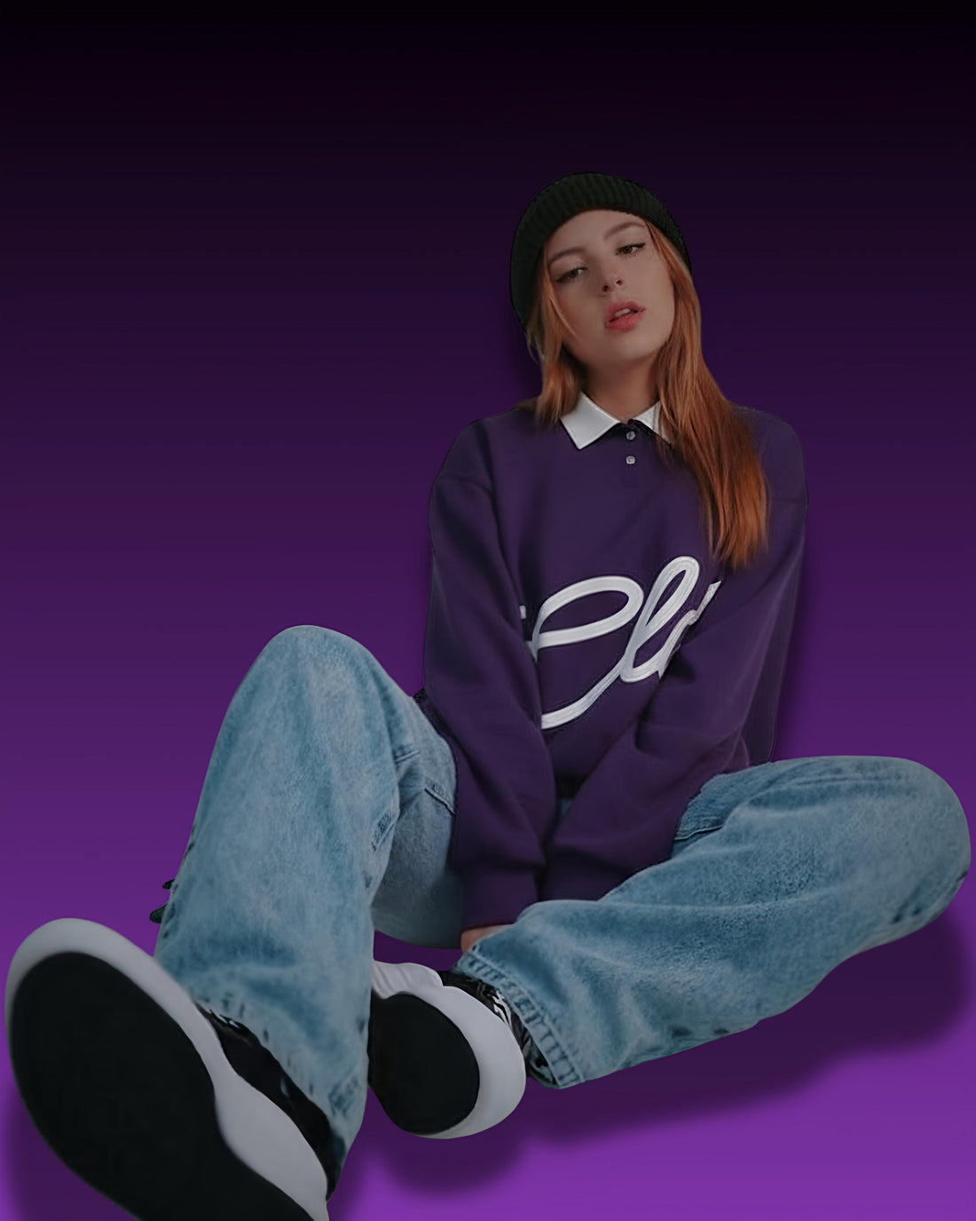 Purple Sweatshirt