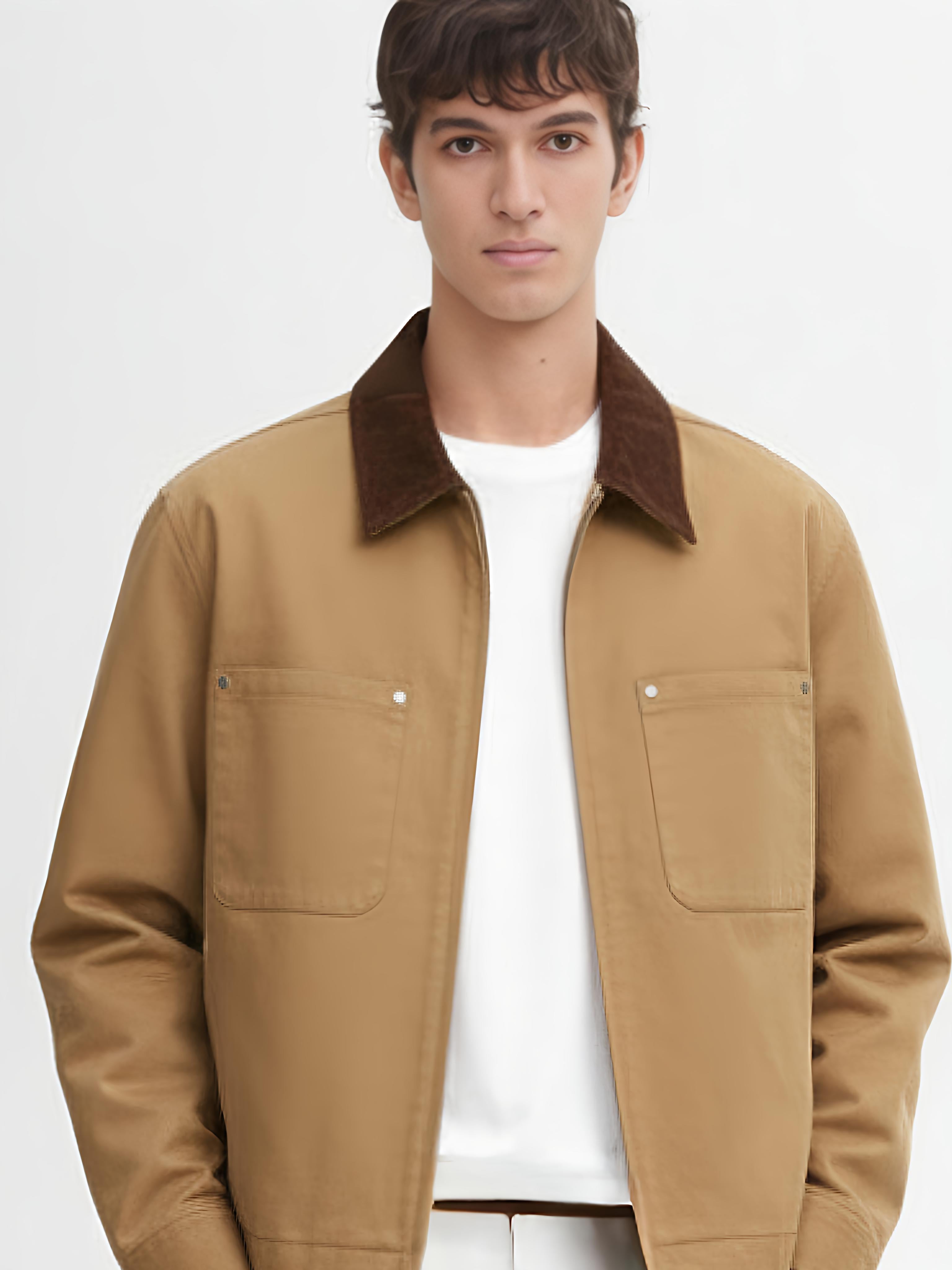 Men Zip Up Jacket