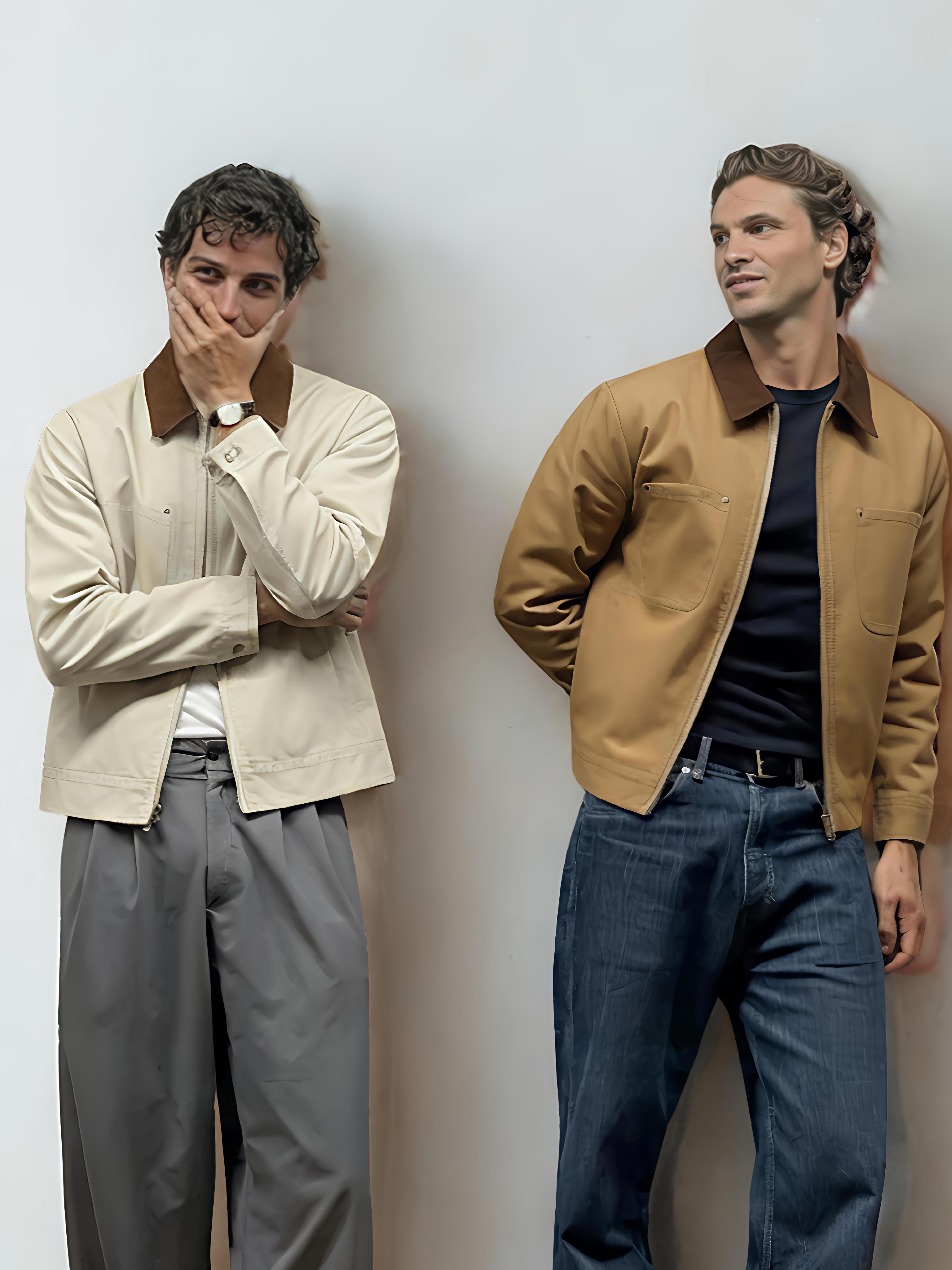 Men Zip Up Jacket
