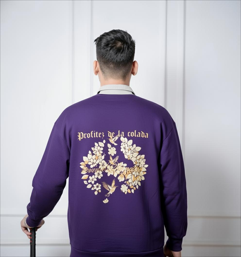 Purple Sweatshirt