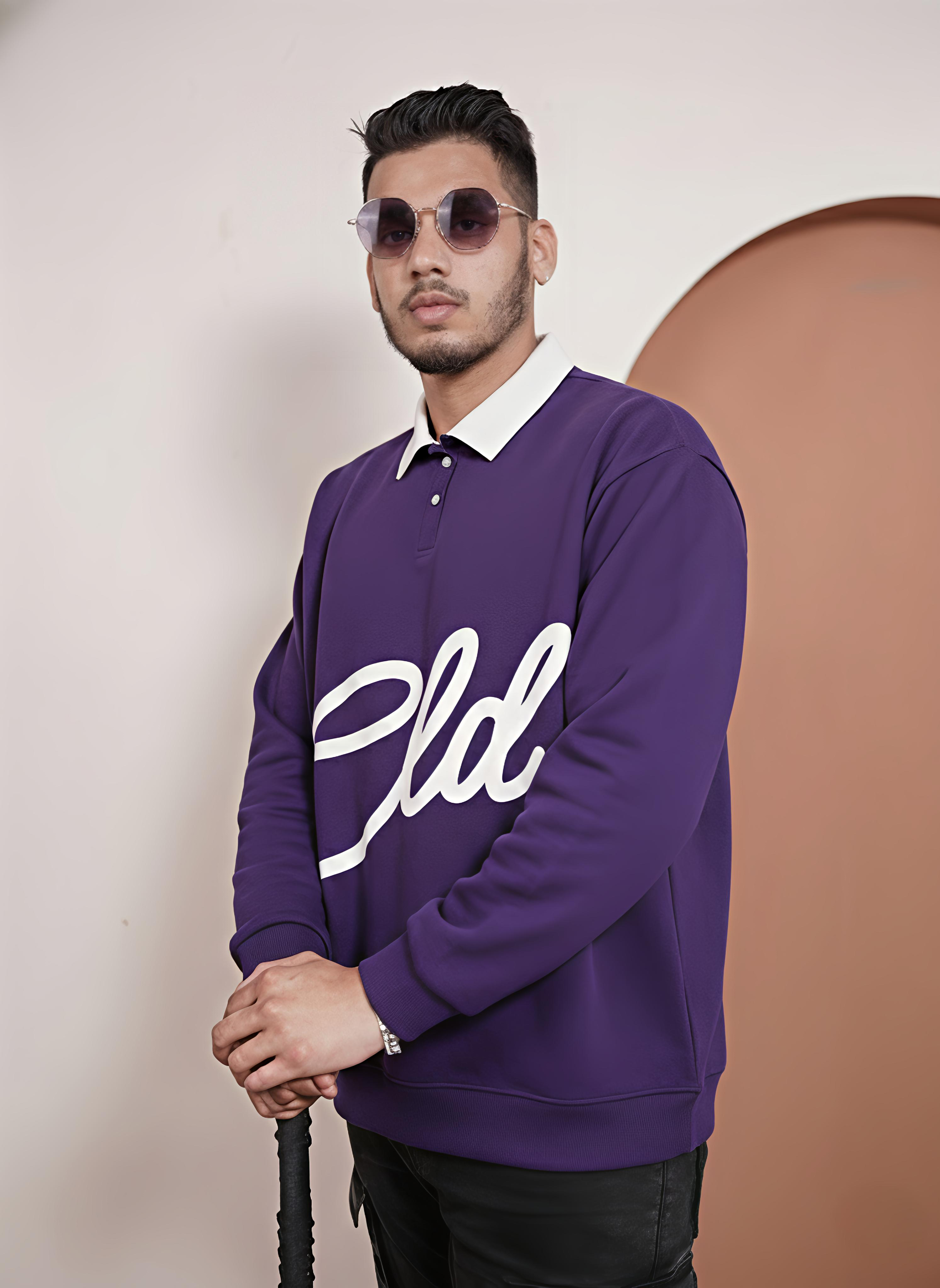Purple Sweatshirt