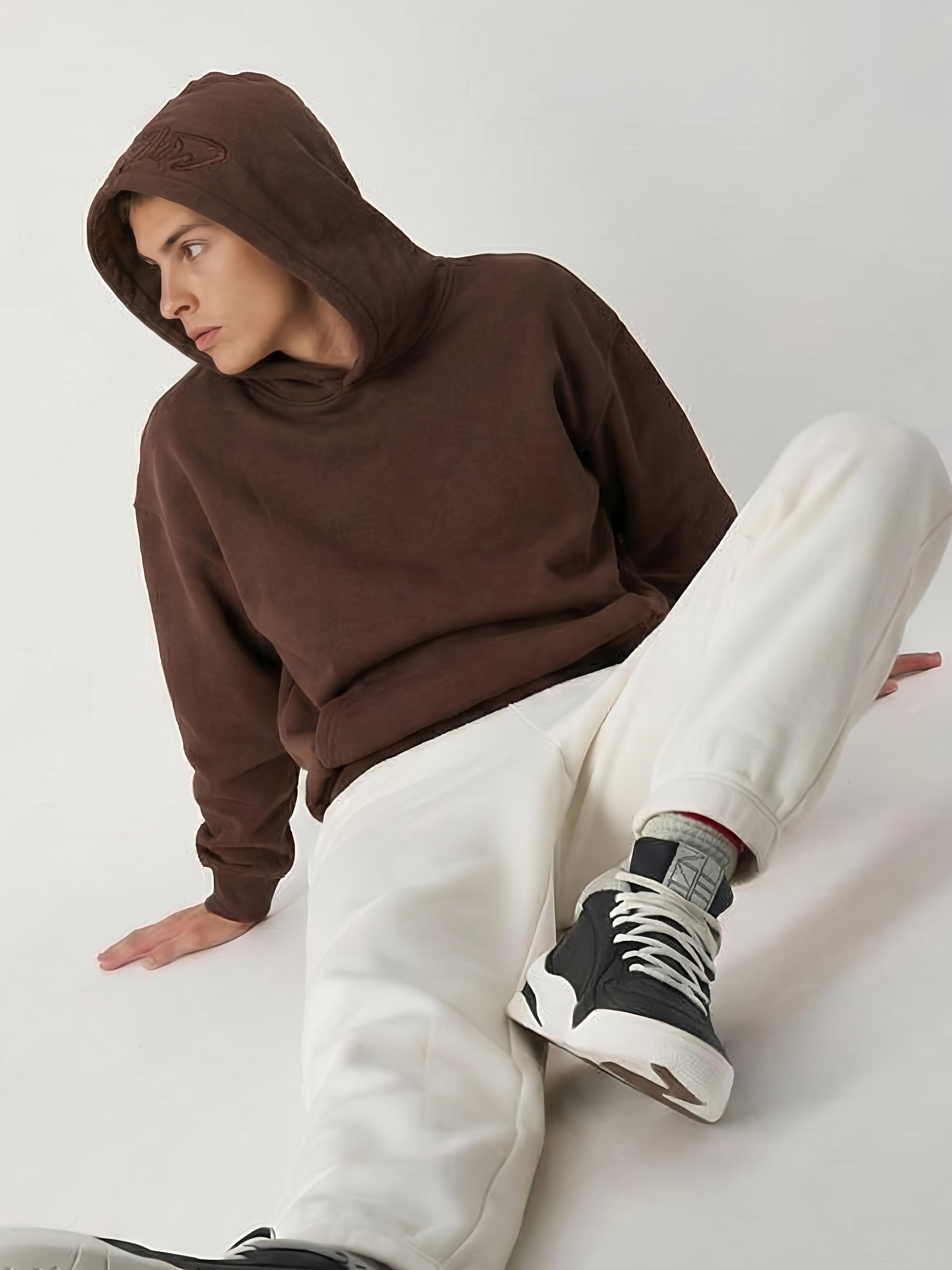Brown Hoodie