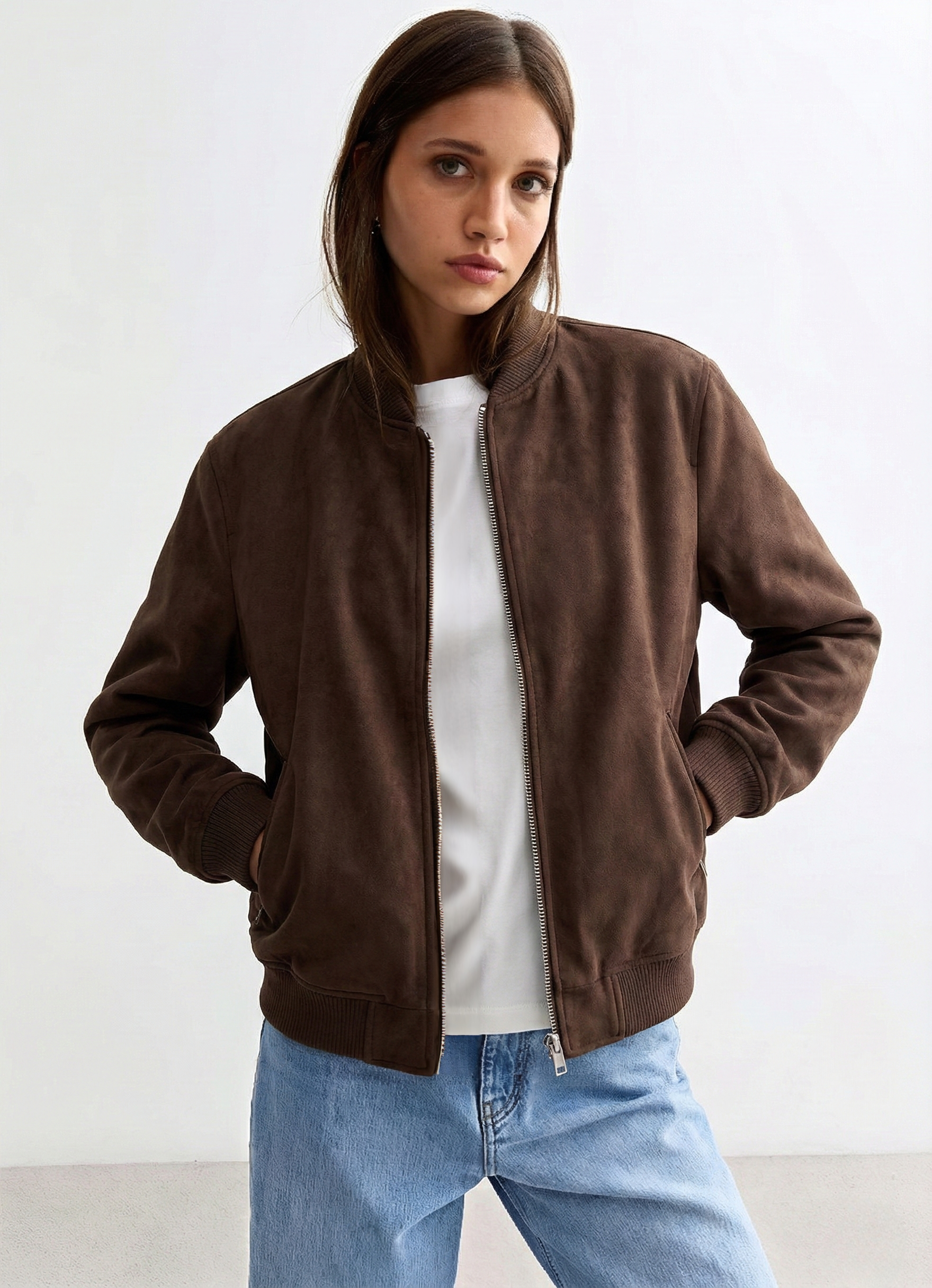 Brown Suede Jacket