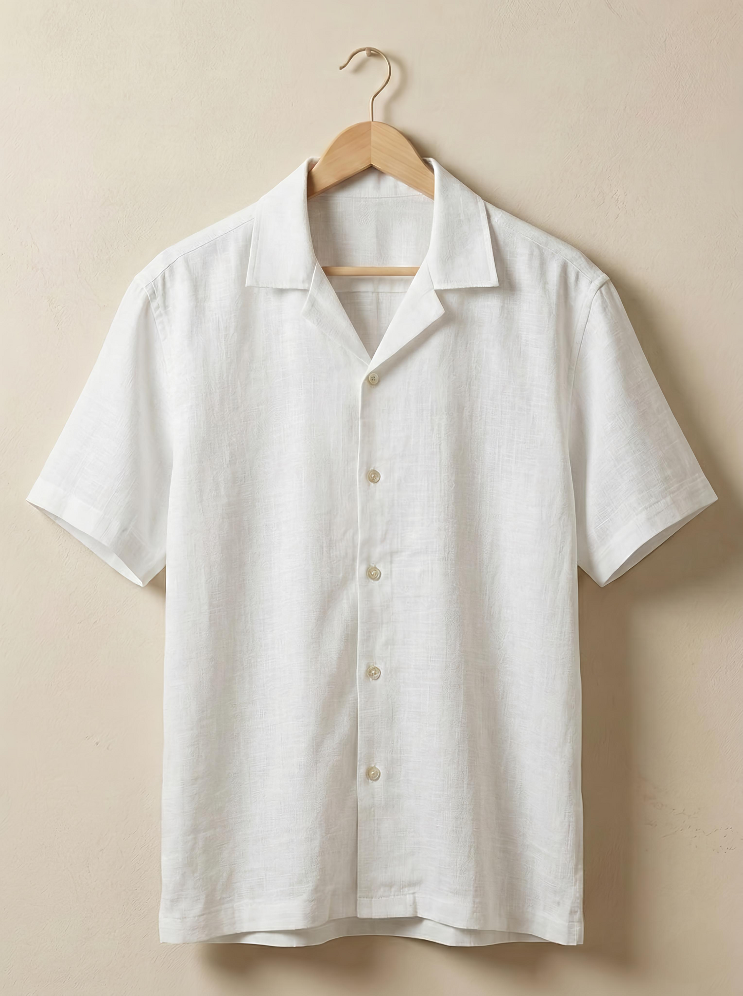 White Linen Oversized Shirt