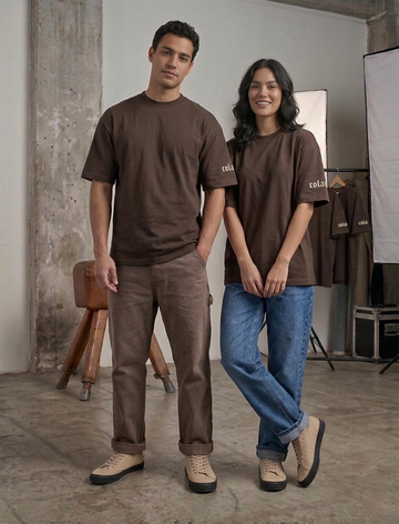 Brown oversized Tshirt