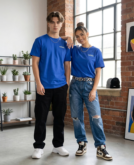 Royal Blue Regular Fit Tee