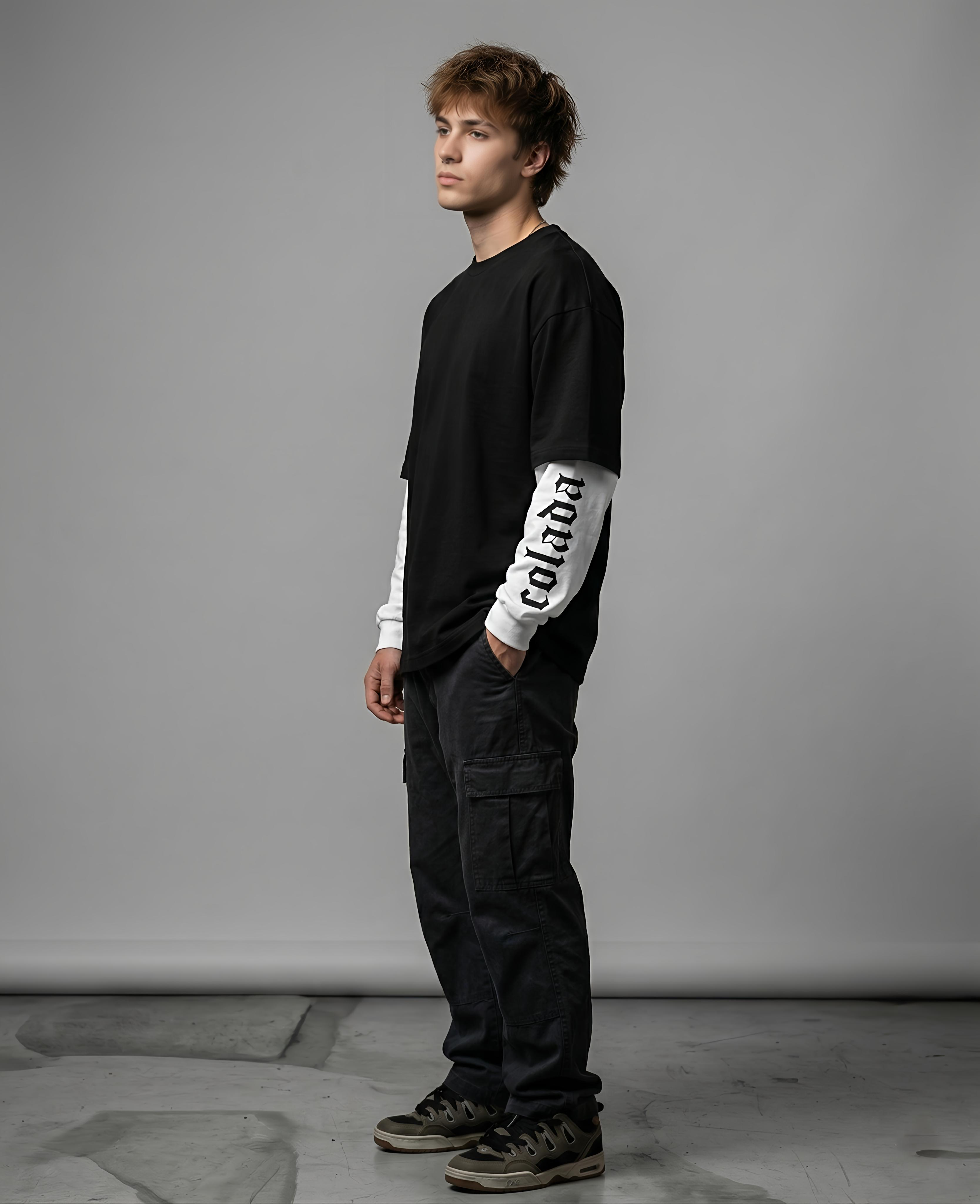 Rise Above Limits — Double Sleeve Tee