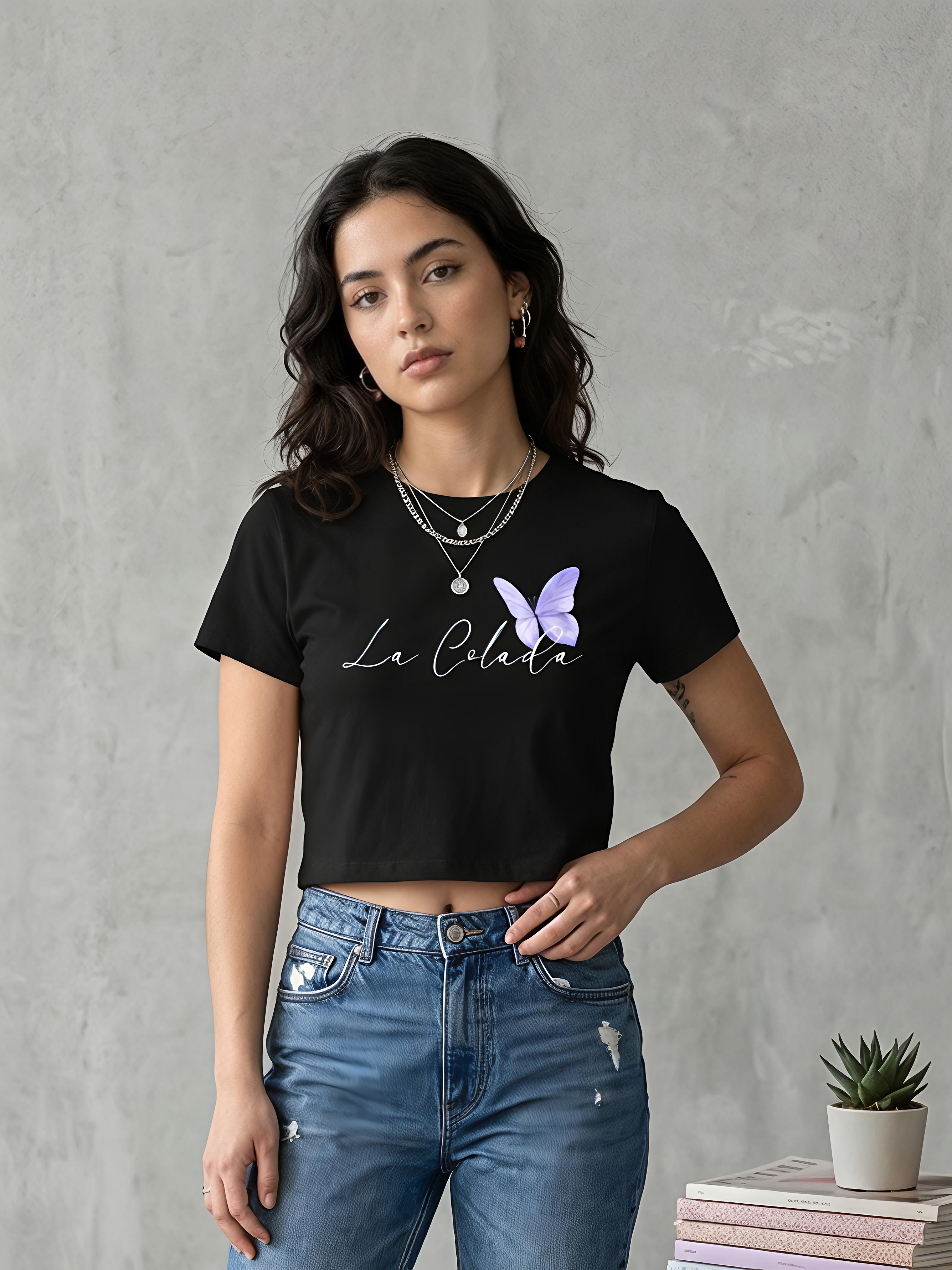 Evolve — Black Baby Tee