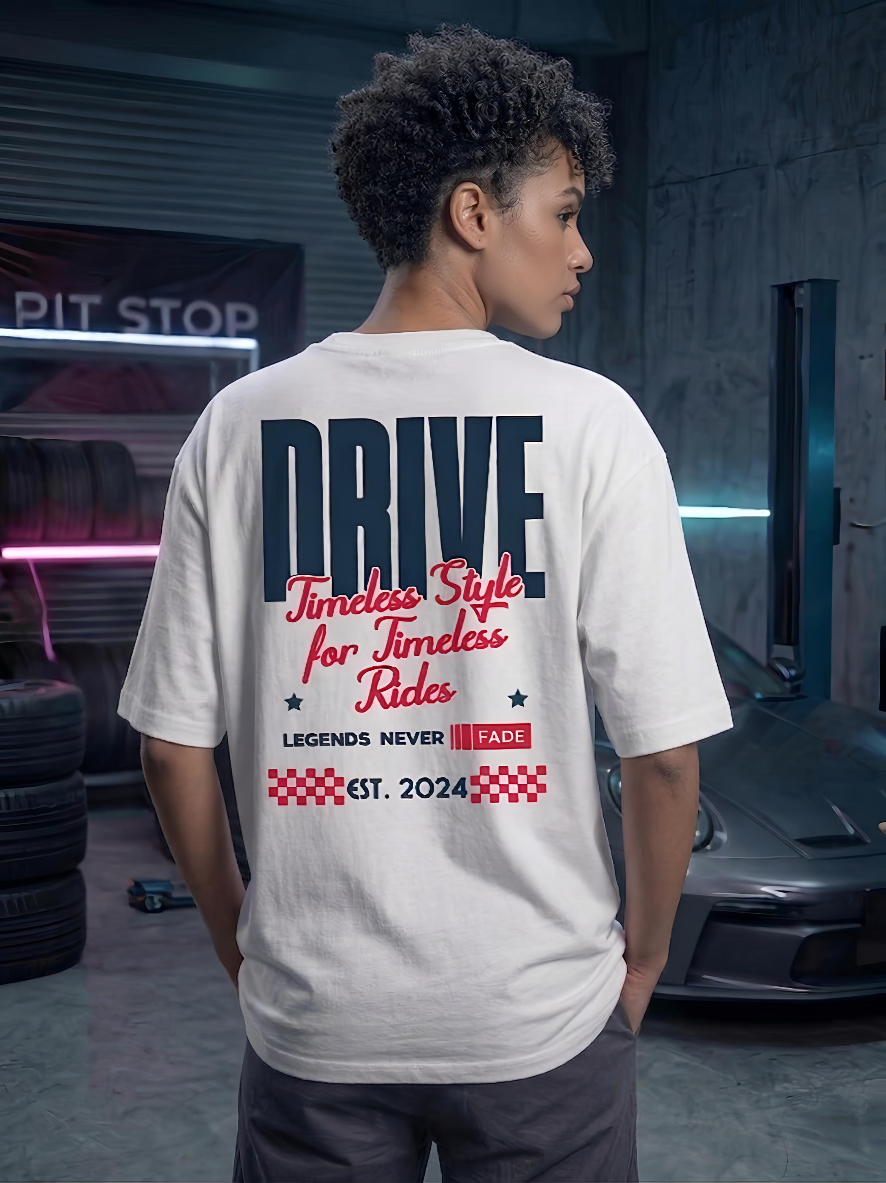 Athletic Edition — White Oversized Tee