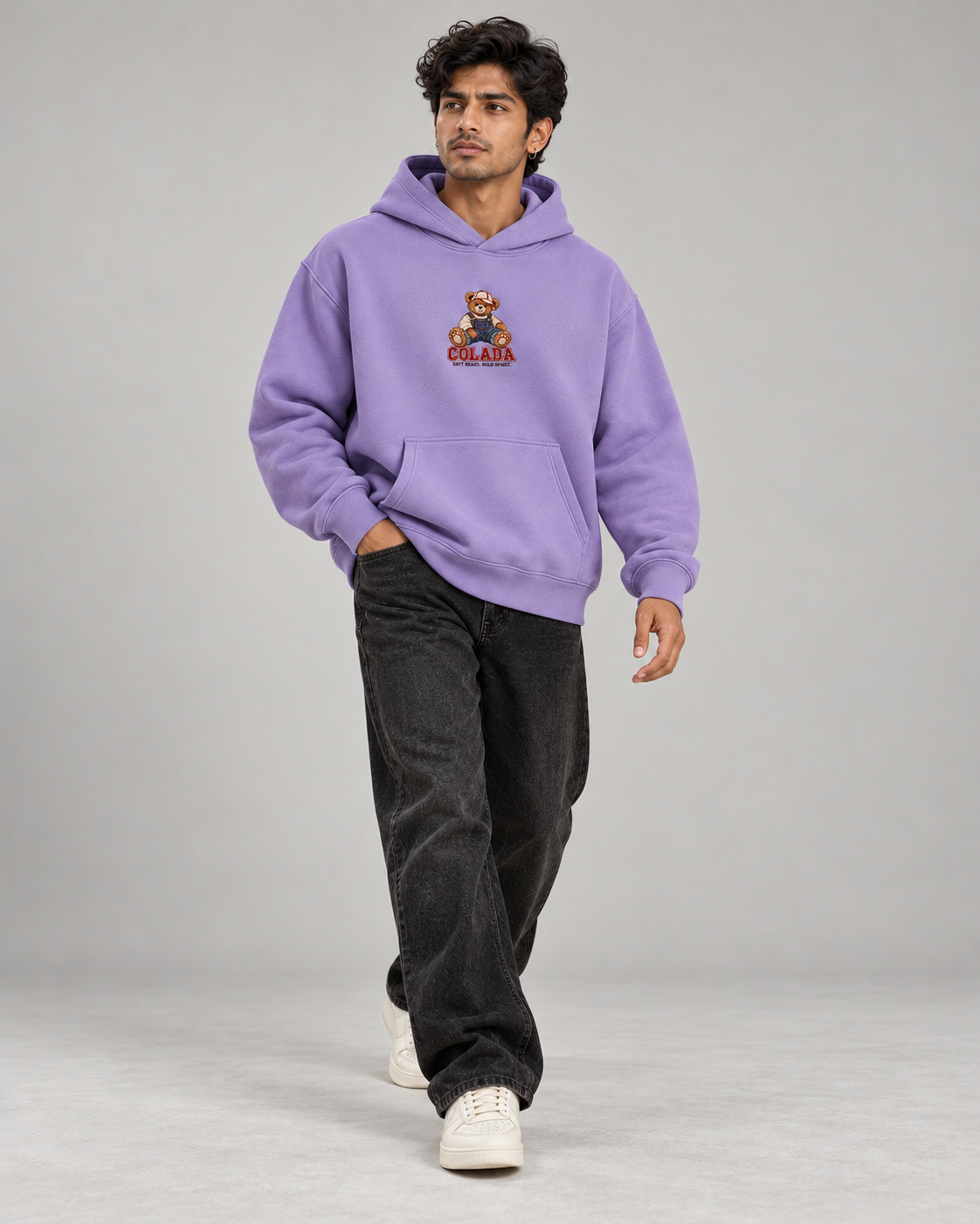 Lavender Oversized Hoodie