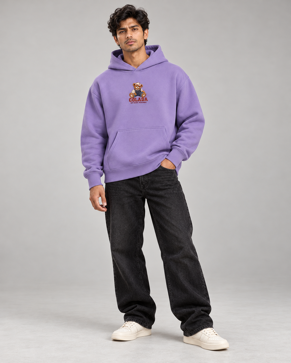 Lavender Oversized Hoodie