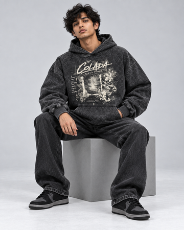Vintage Wash Oversized Hoodie