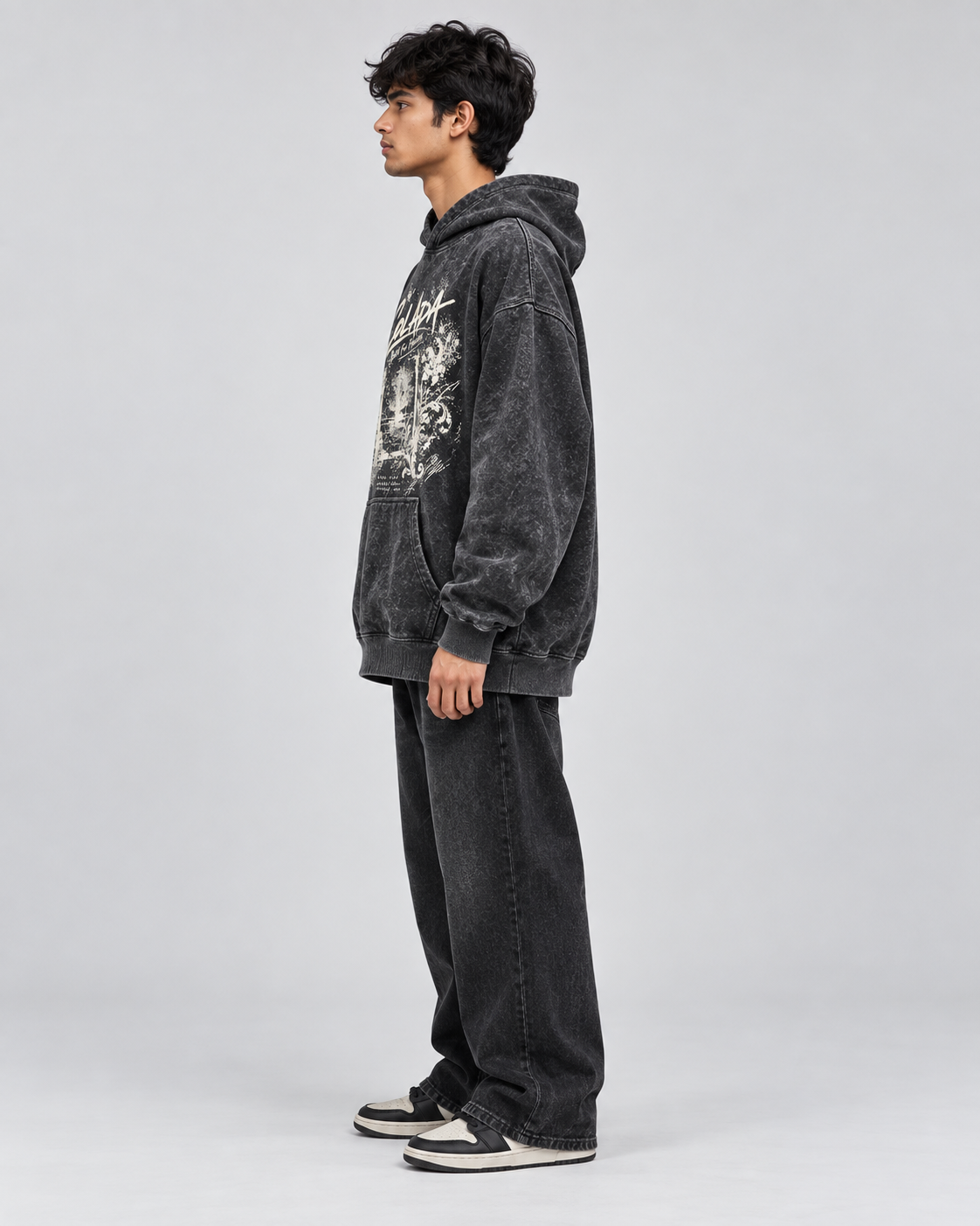 Vintage Wash Oversized Hoodie