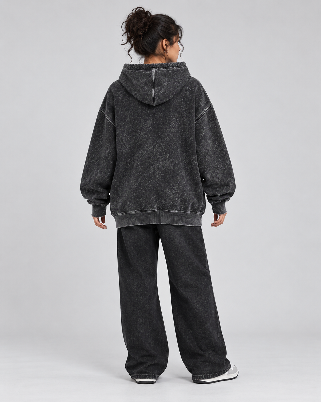 Vintage Wash Oversized Hoodie