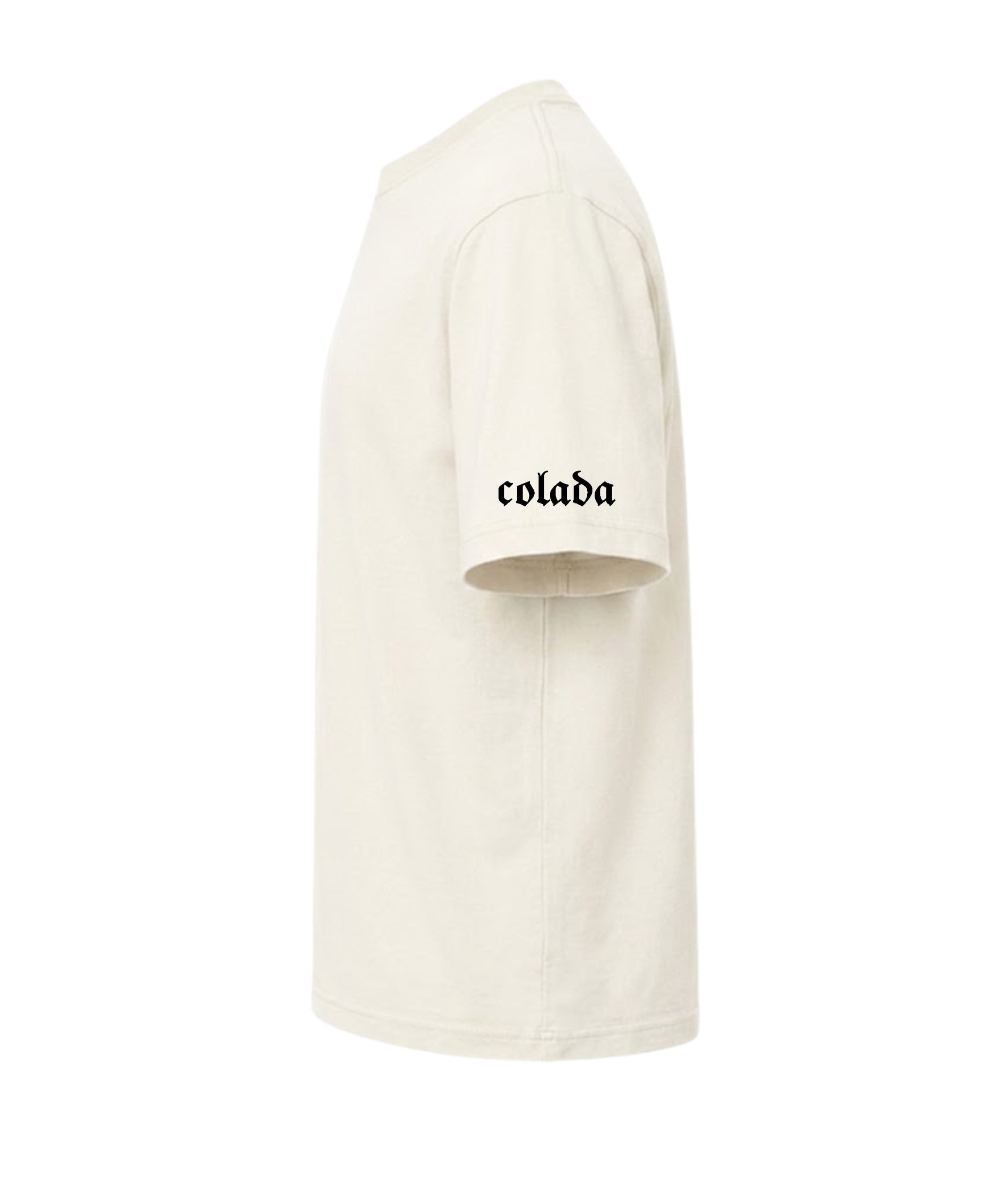 Roll The Dice — White Boxy Fit Tshirt