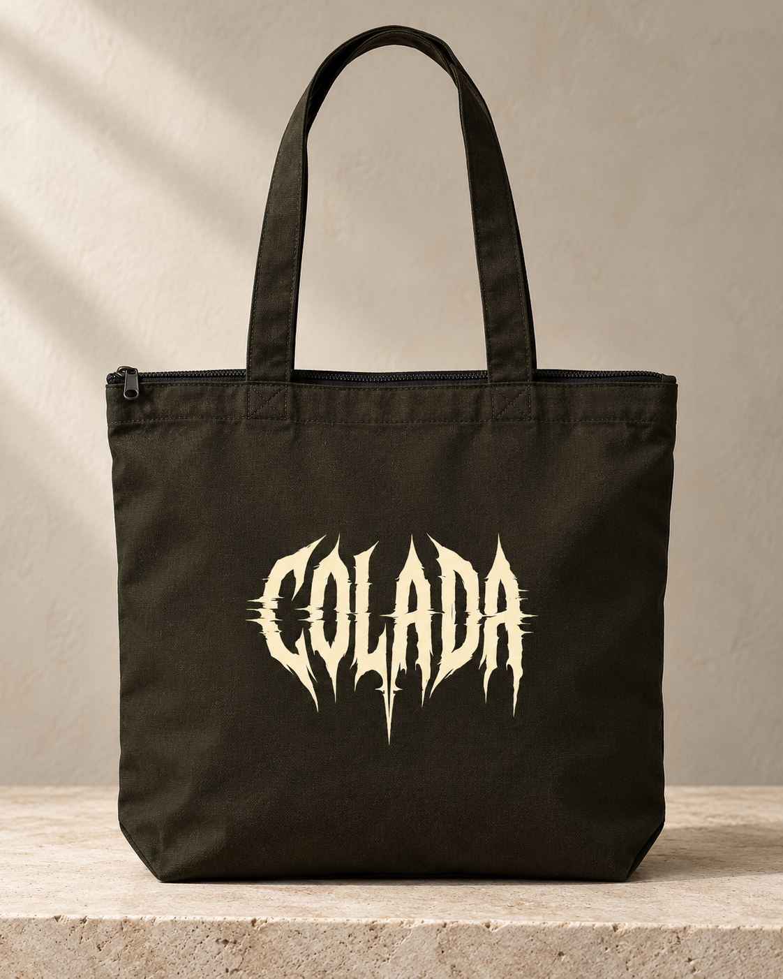 Heartbeats Black Tote Bag