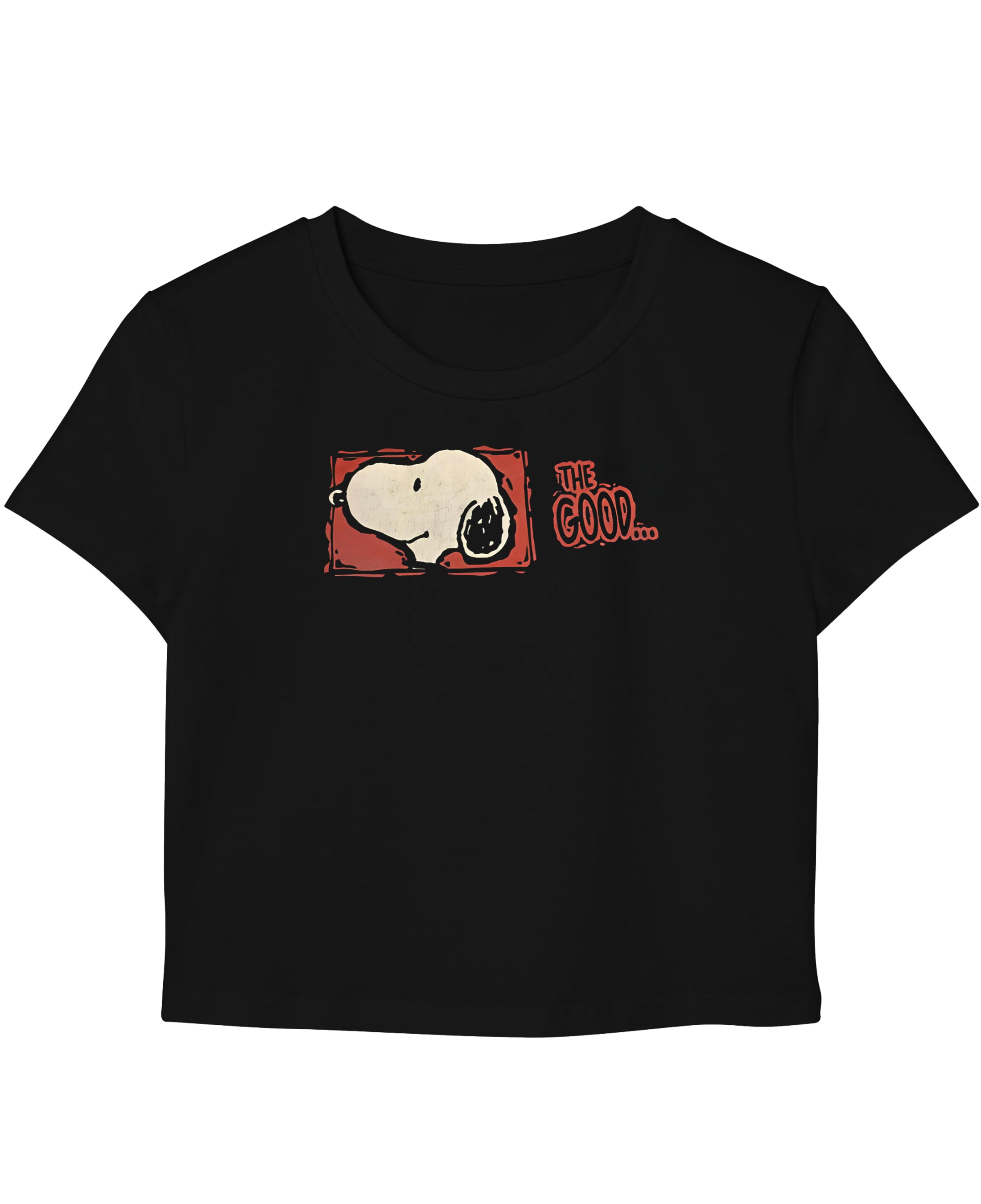 Snoopy Mood — Black Baby Tee (Pack Of 3)