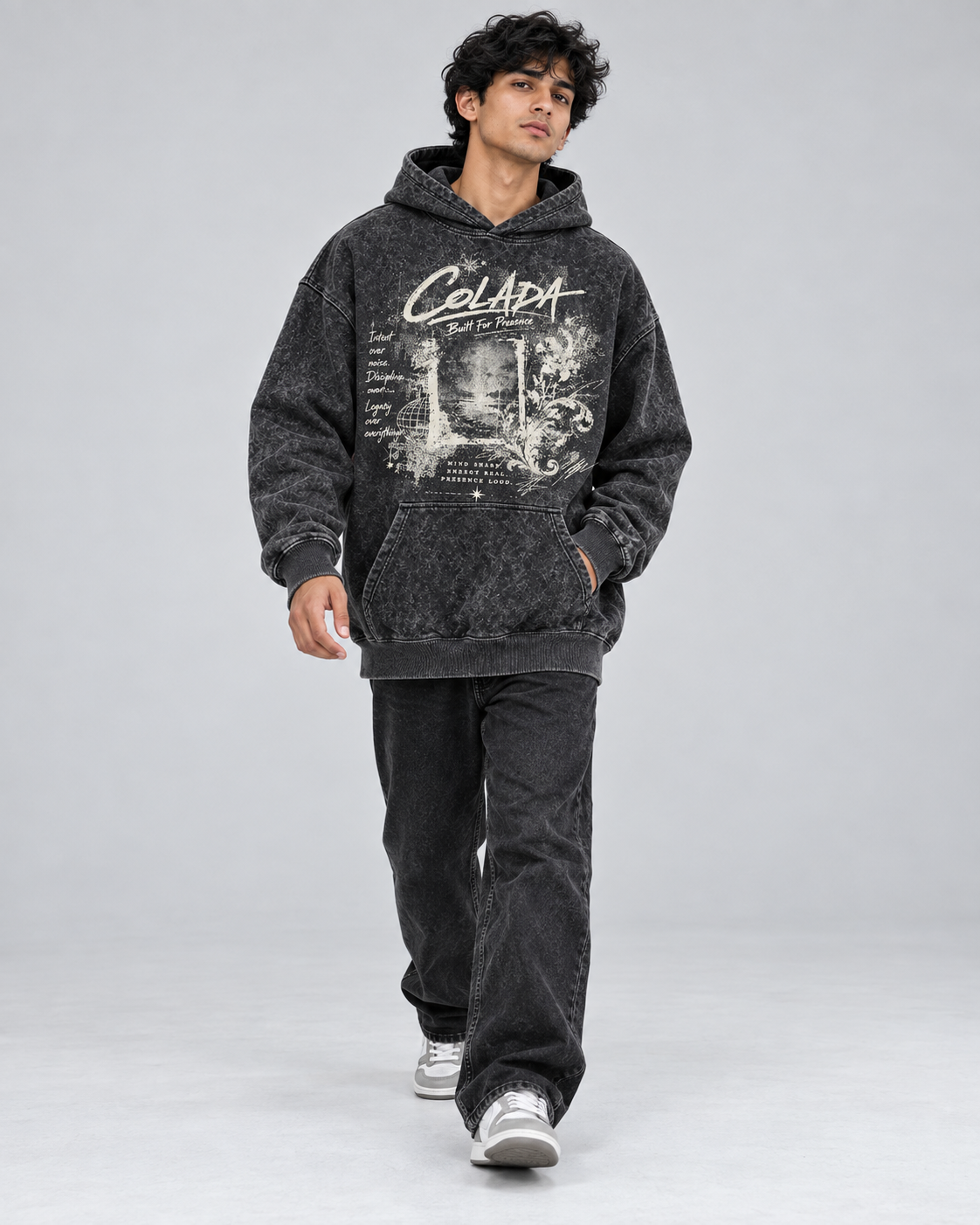 Vintage Wash Oversized Hoodie