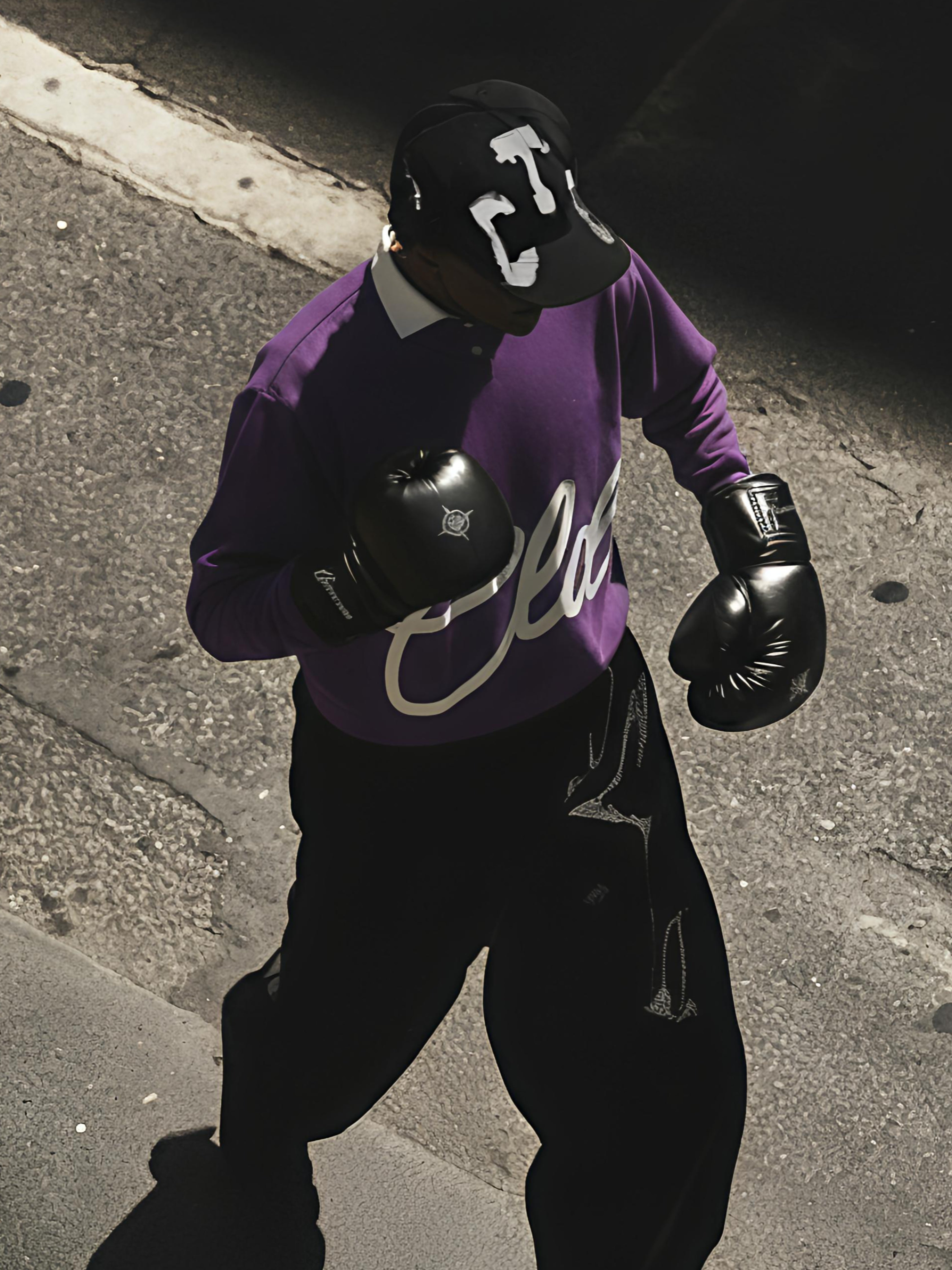 Purple Sweatshirt