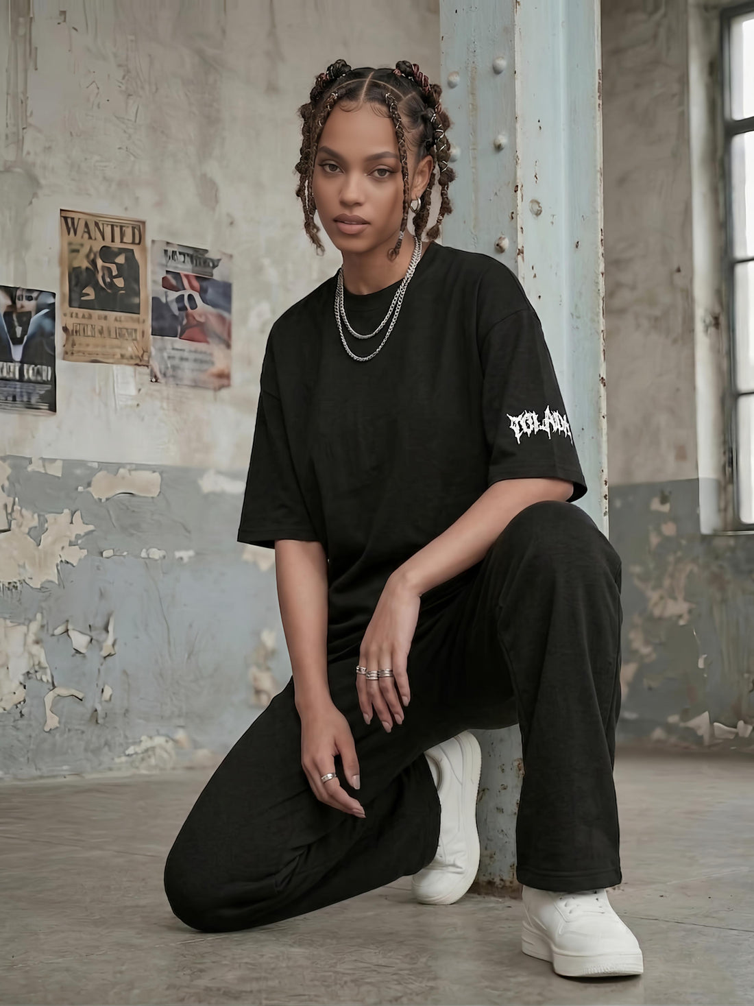Black Oversized Tshirt