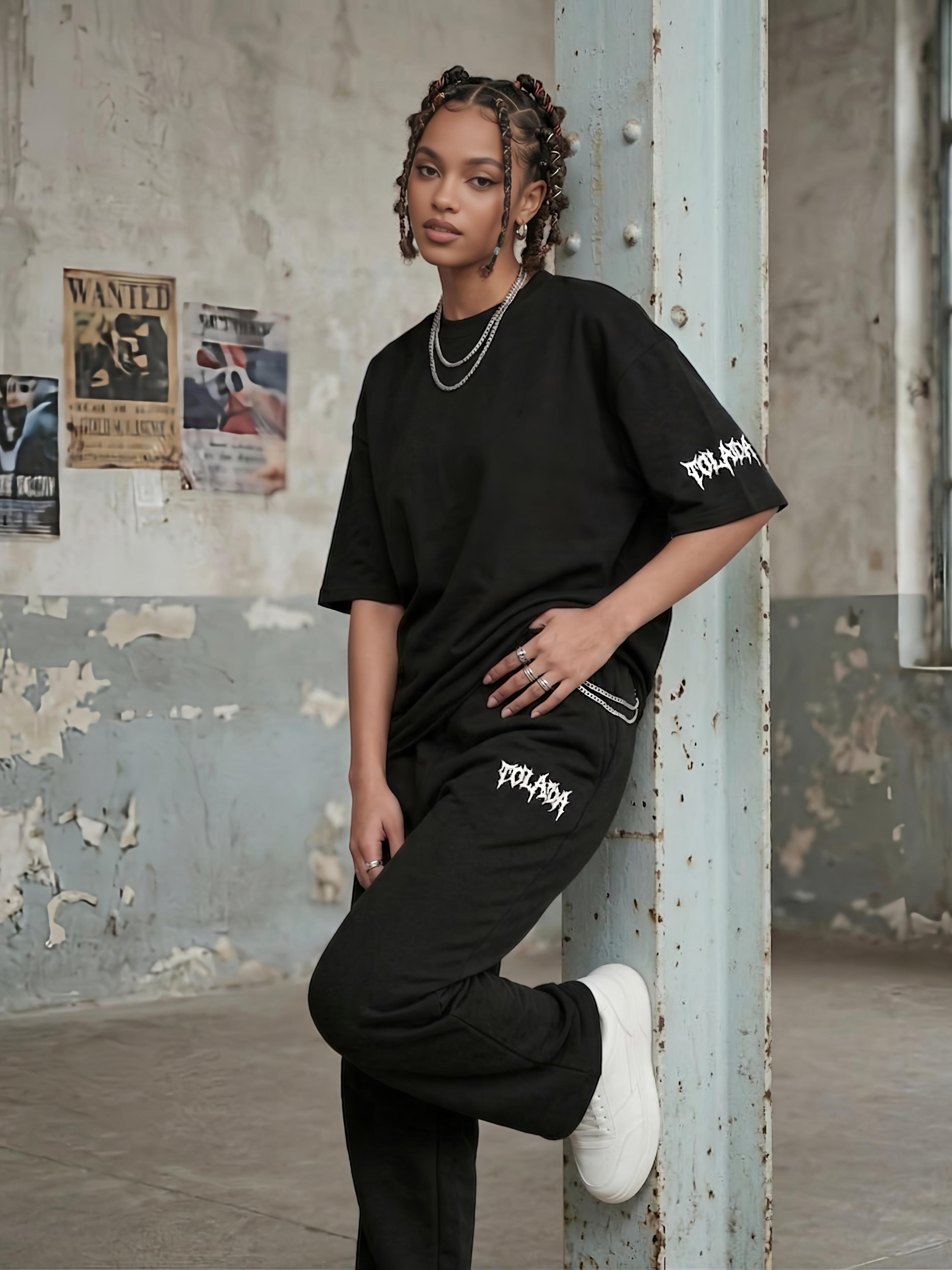 Black Oversized Tshirt
